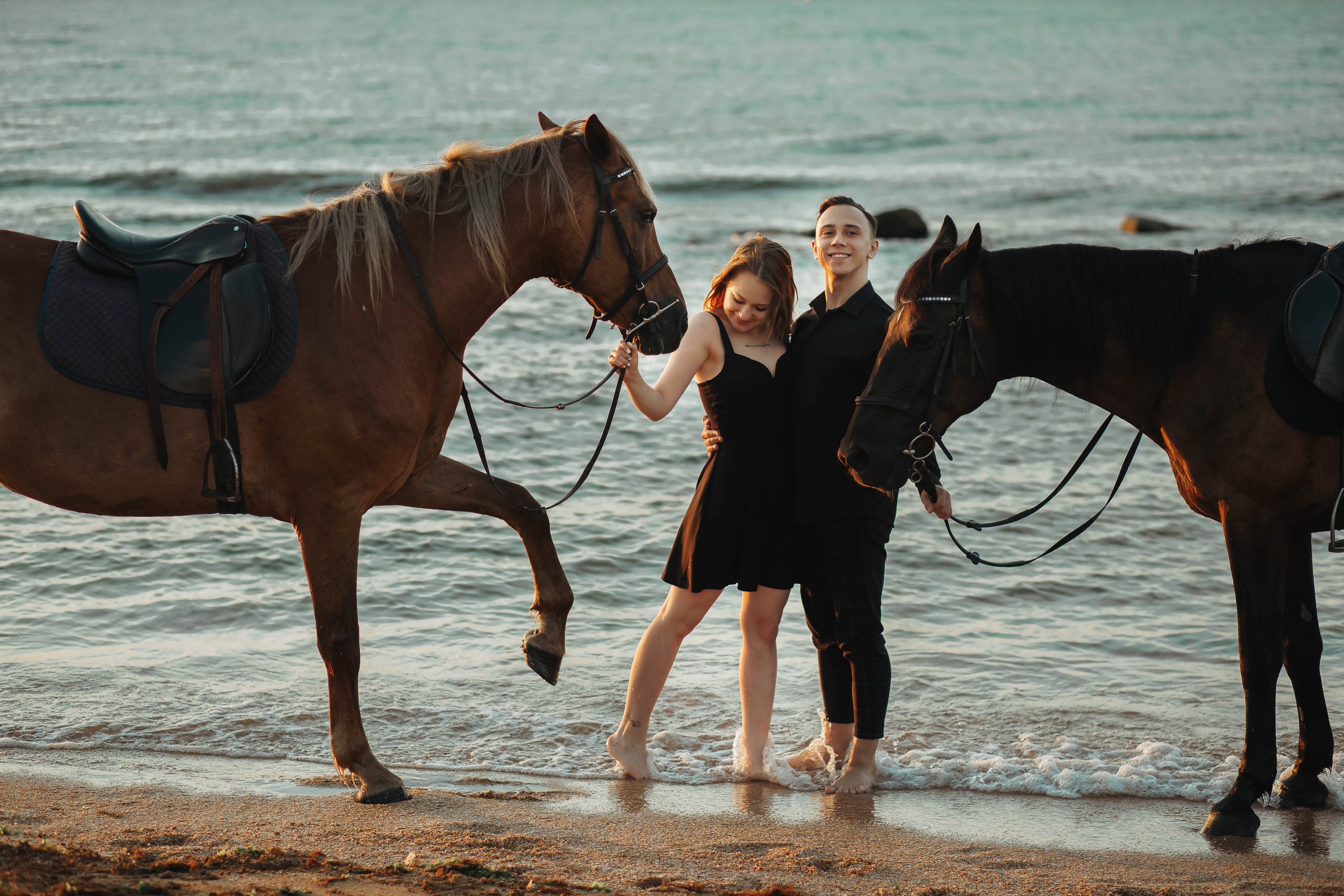 Фотосессия на море с лошадью. Фотограф в Феодосии Наталья Булгакова