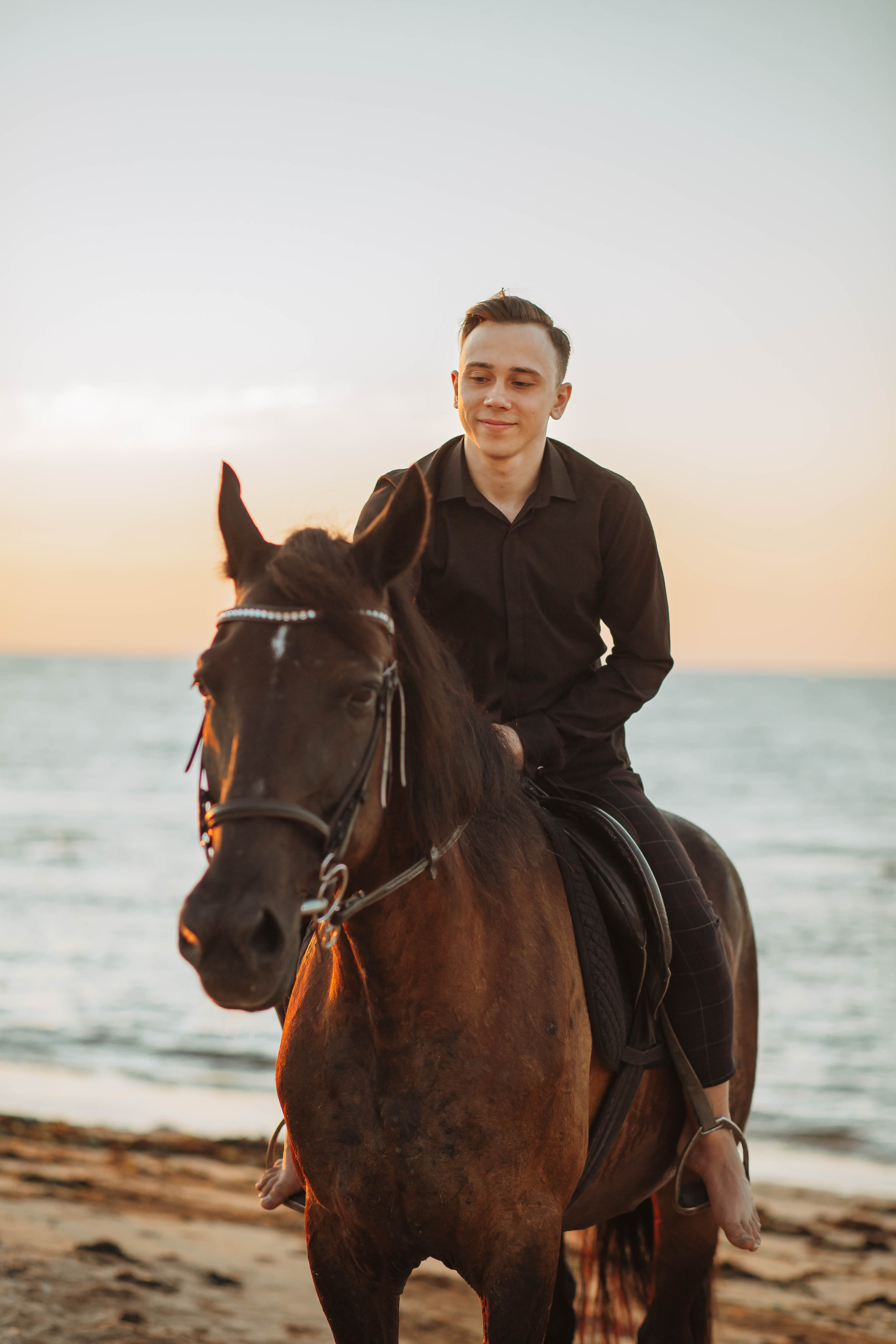 Фотосессия на море с лошадью. Фотограф в Феодосии Наталья Булгакова