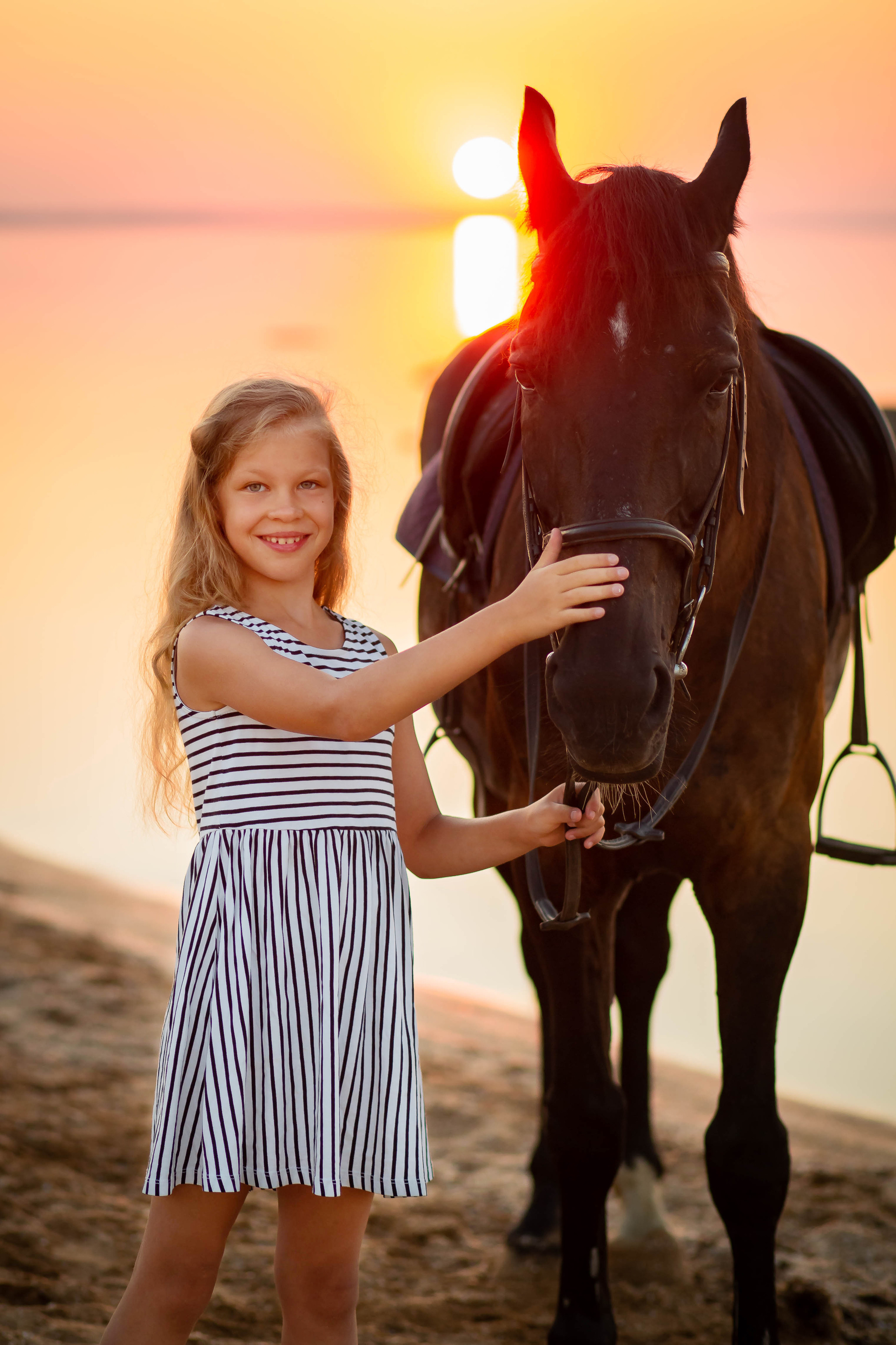 Фотосессия на море с лошадью. Фотограф в Феодосии Наталья Булгакова