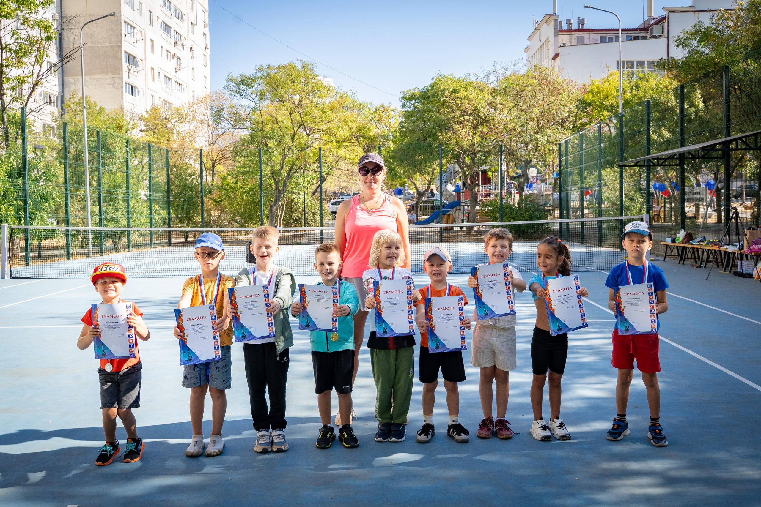 Федерация тенниса Севастополь. Малыши. Анастасия Дунаева. Фотограф в Севастополе