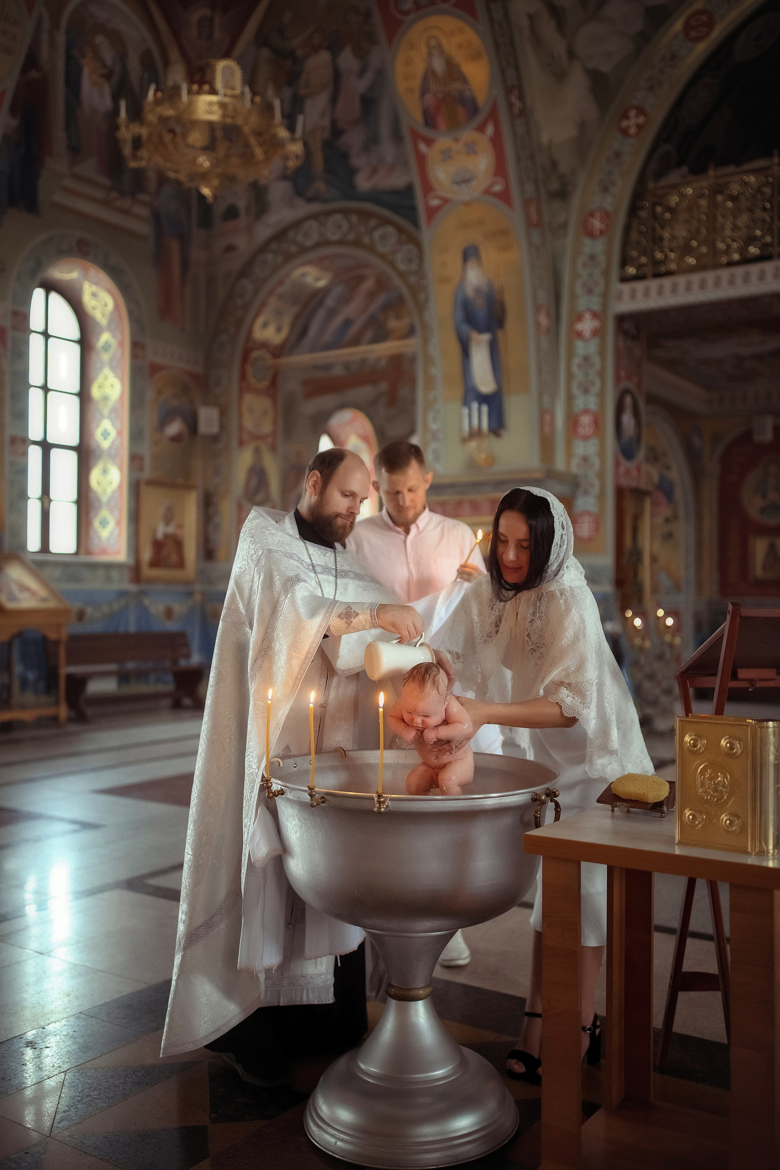 Крещение Софии и Мии. Фотограф на крещение и венчание