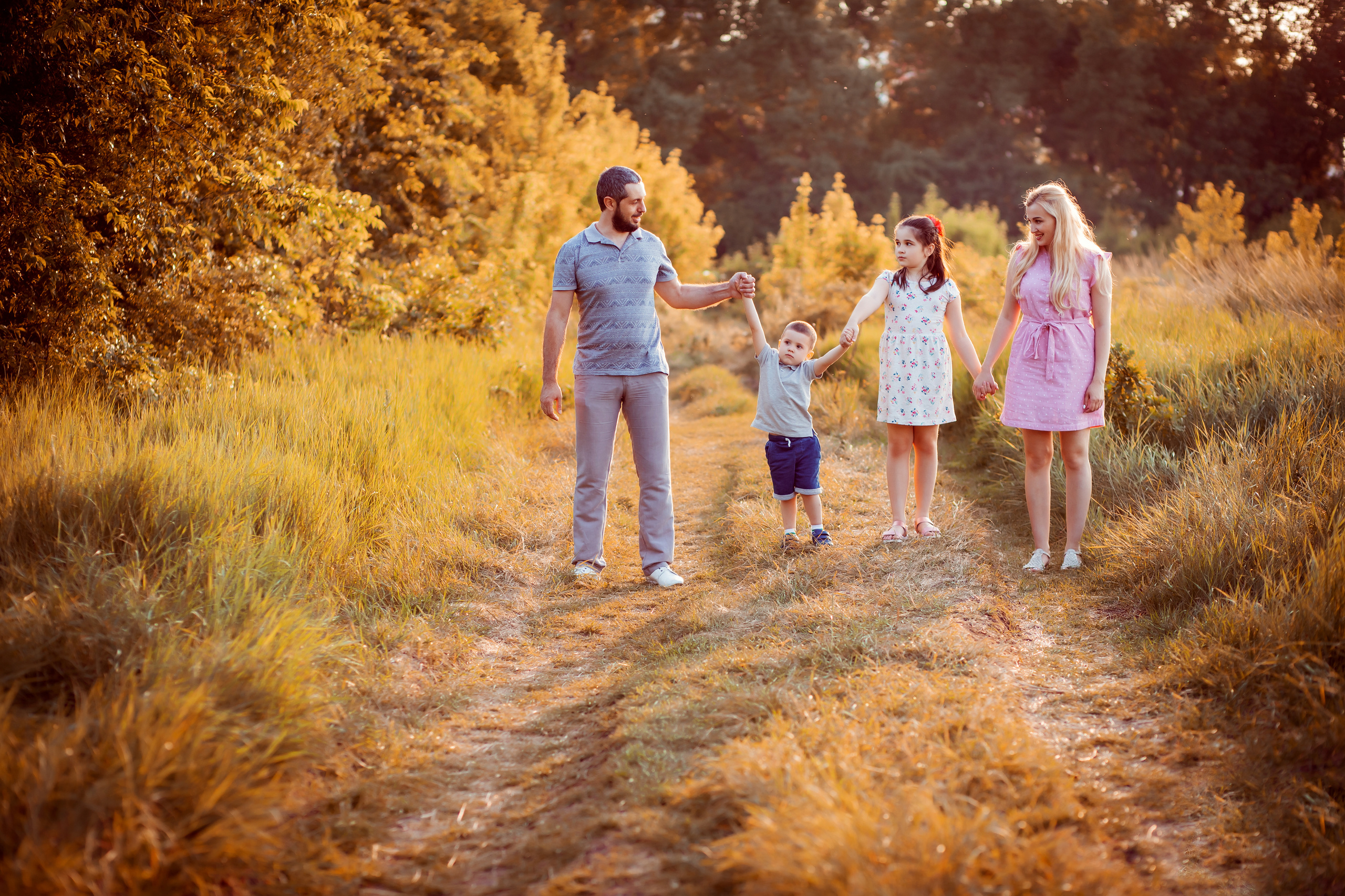 Семейная фотосессия на природе. Детский и семейный фотограф в Краснодаре, Анна Горбачева
