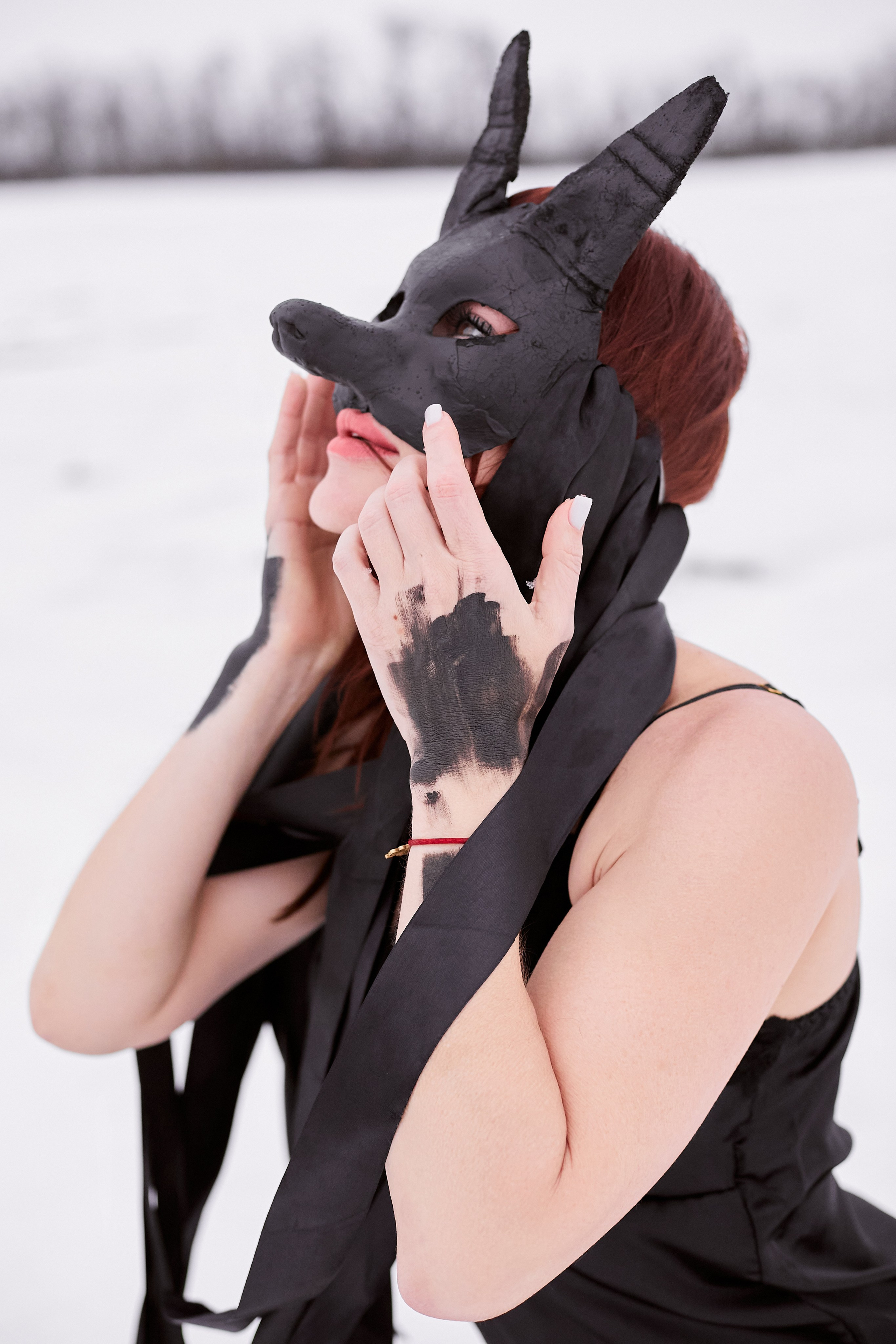 «Снежная волчица». Свадебный и креативный фотограф в ЮФО