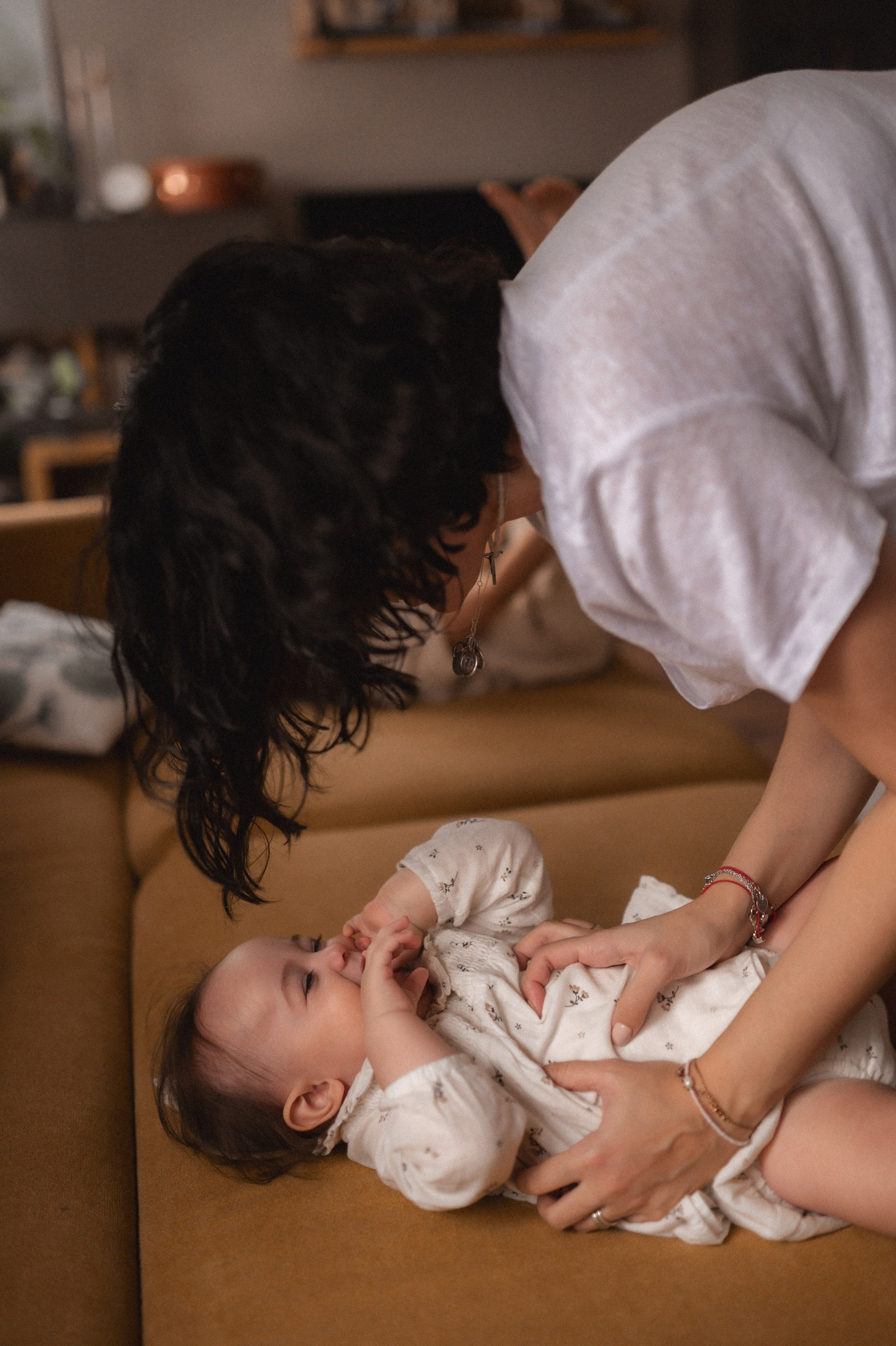 Полина, Дима, Мия и Эмма дома. Семейный и свадебный lifestyle-фотограф в Москве Мария Петрова