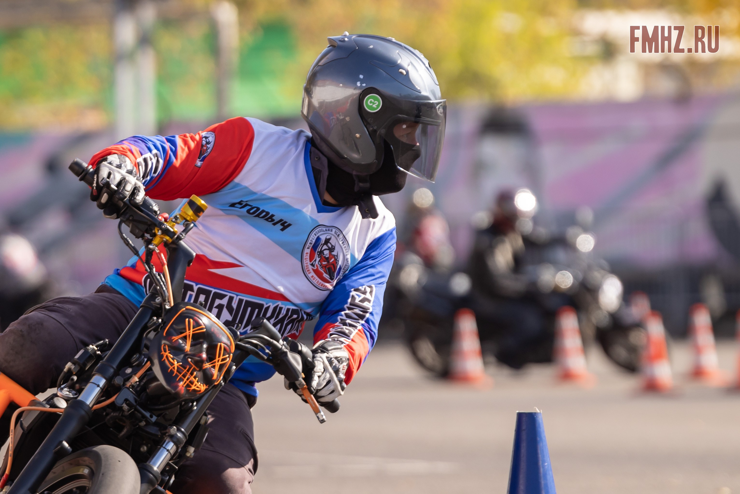 Соревнования по мотоджимхане на площадке Мосгортранс 15.09.2024. Фотограф Владимир Охрименко