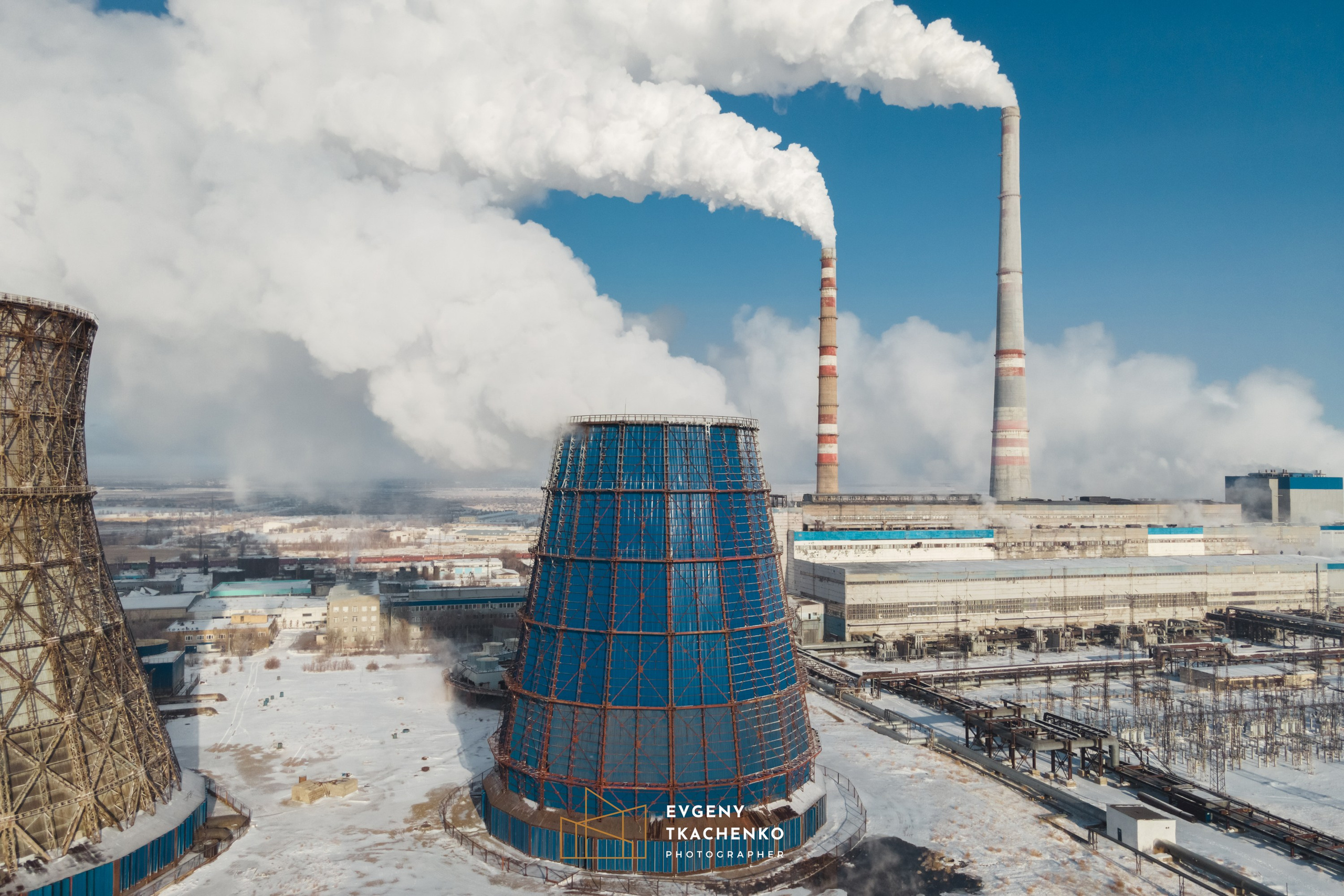 Карагандинская ТЭЦ-3. Архитектурный и интерьерный фотограф в Казахстане