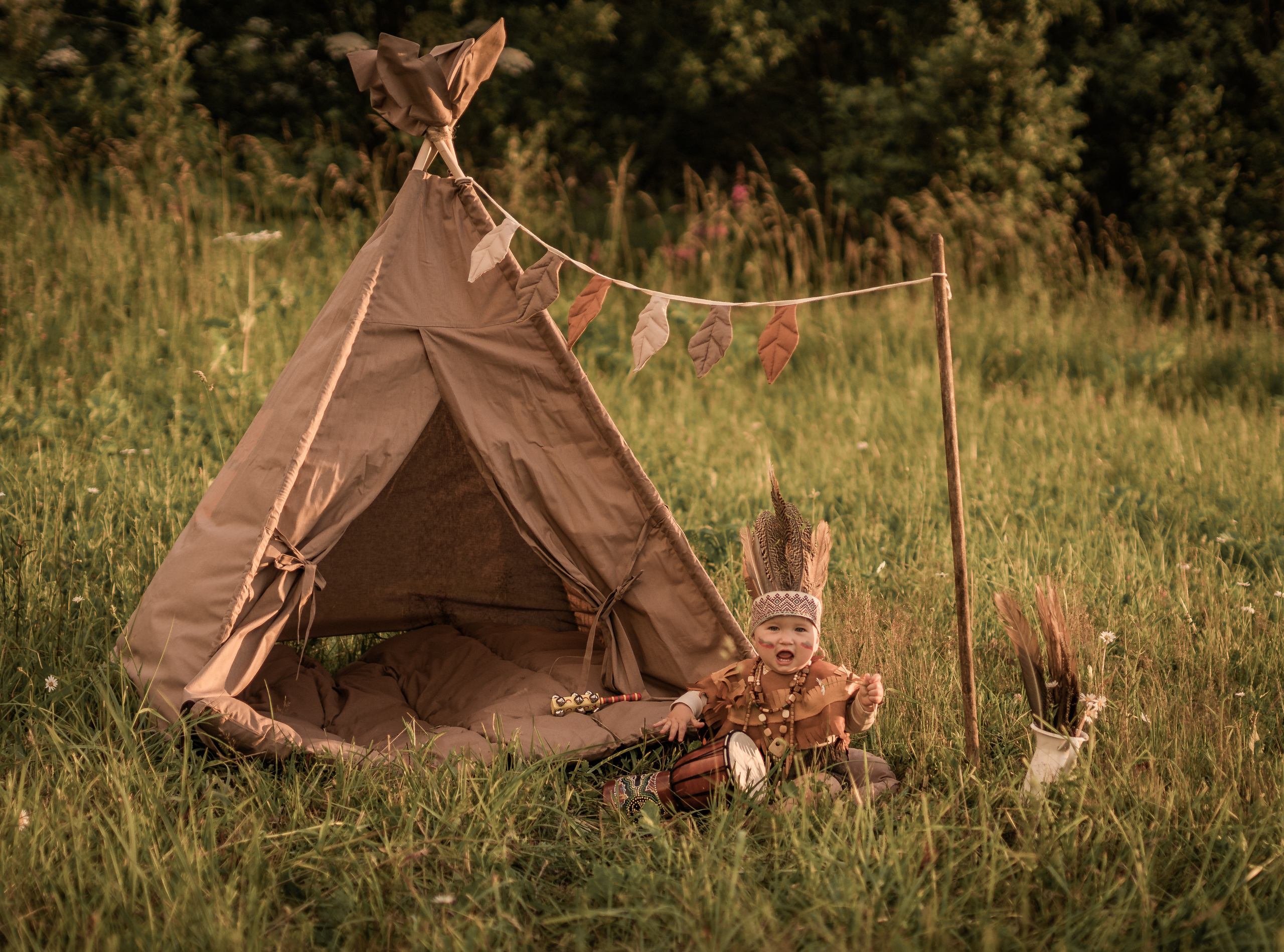 Индейская история. Семейный фотограф Ефремова Виктория