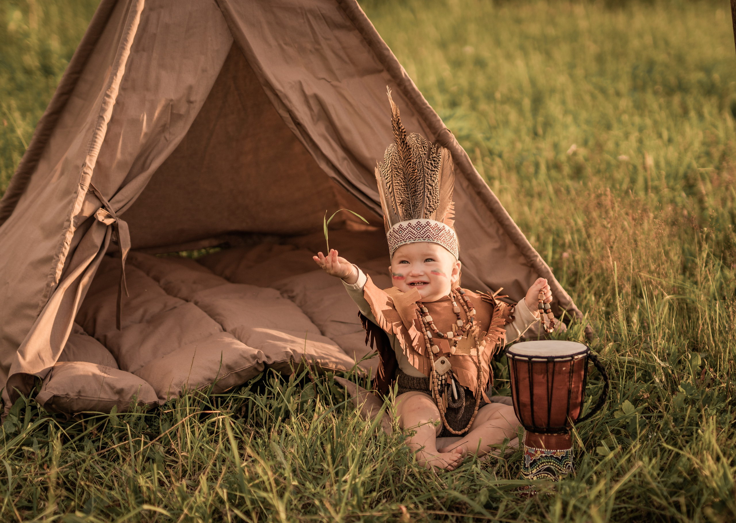 Индейская история. Семейный фотограф Ефремова Виктория