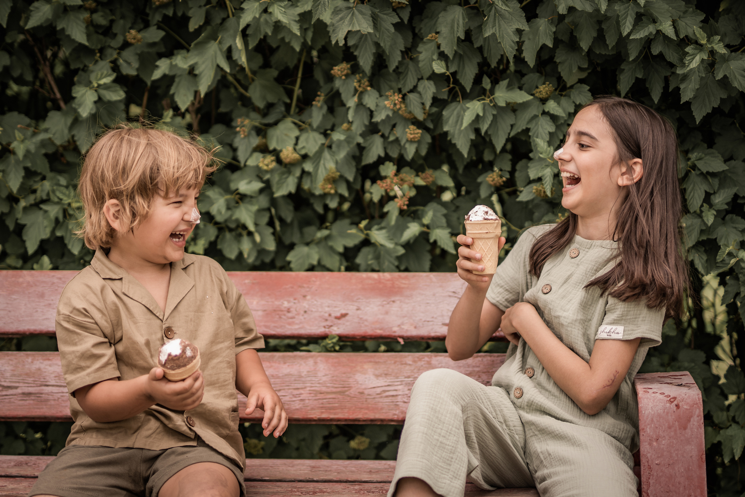 Мороженое и дети. Семейный фотограф Ефремова Виктория