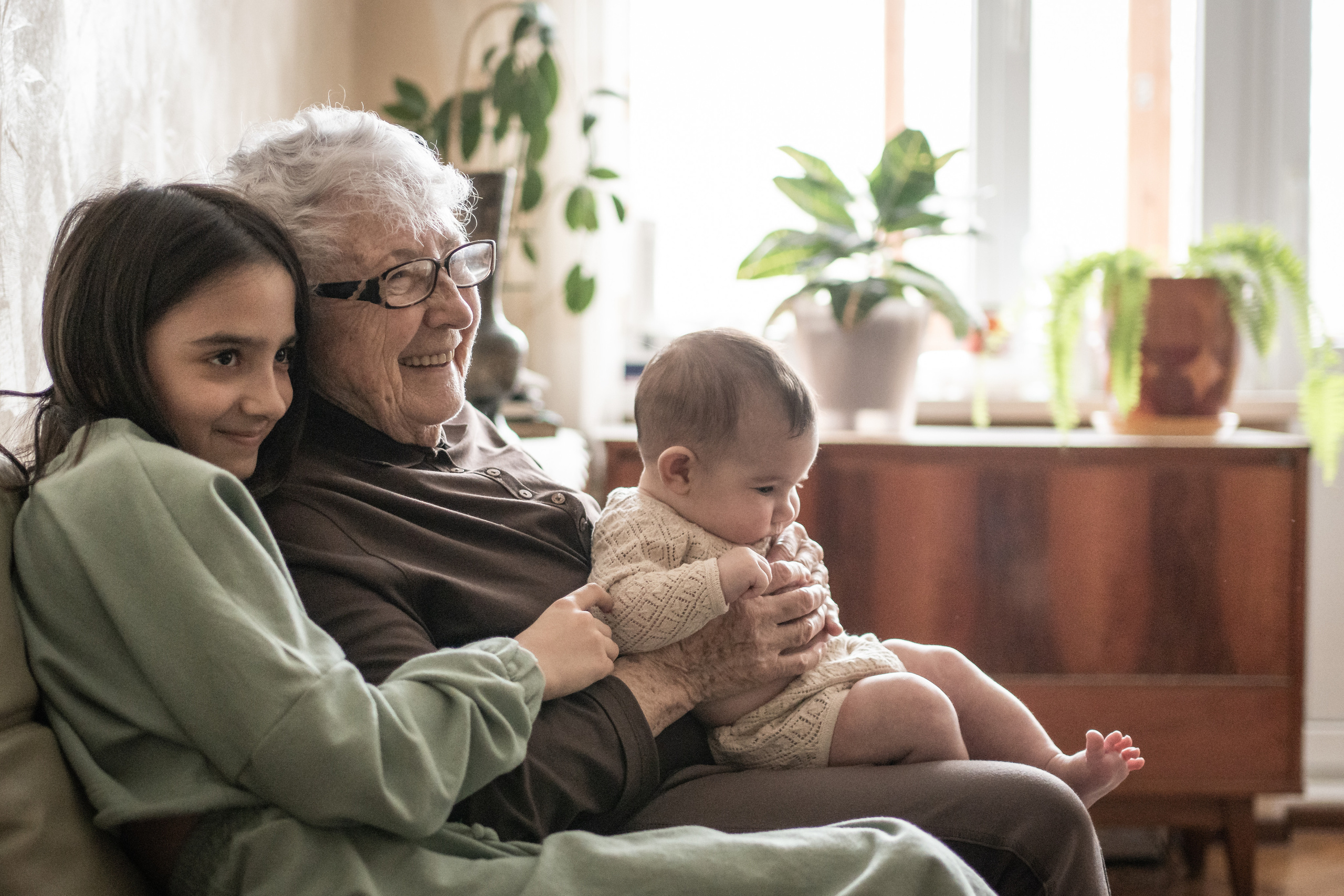 4 поколения. Семейный фотограф Ефремова Виктория