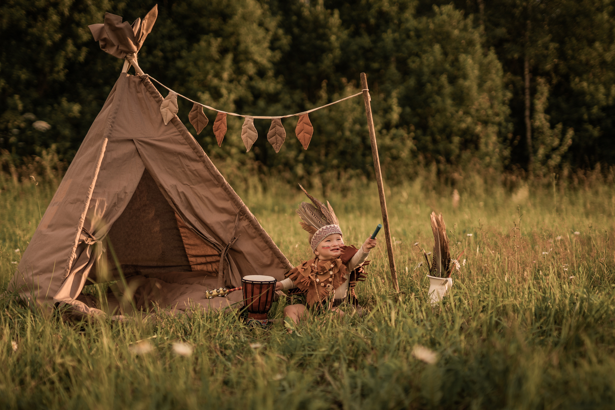 Индейская история. Семейный фотограф Ефремова Виктория