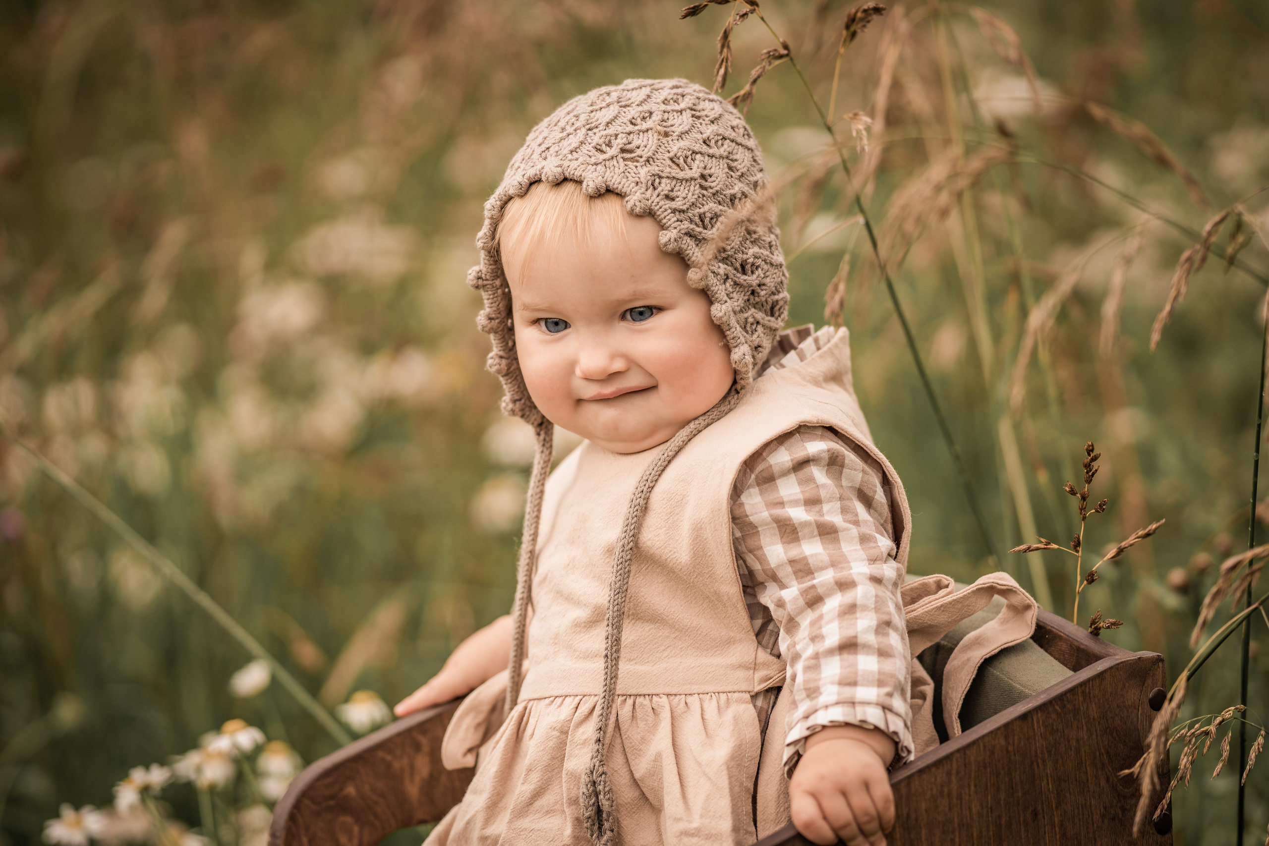 Марфины ромашки (год спустя). Семейный фотограф Ефремова Виктория