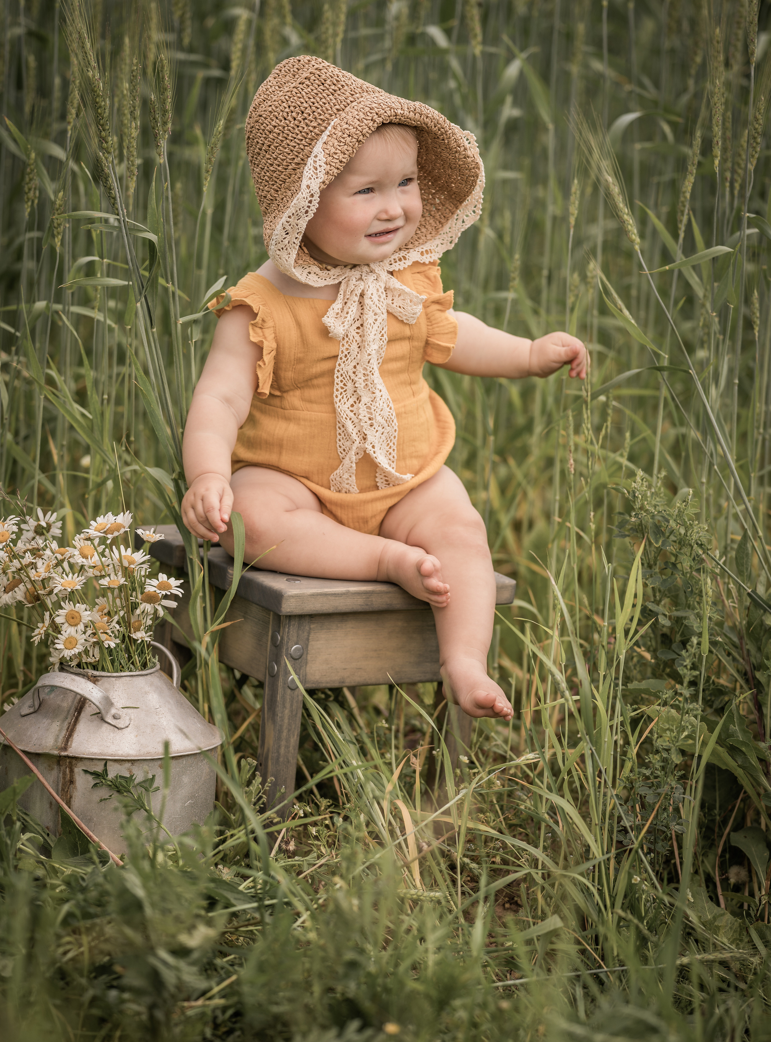 Марфины ромашки (год спустя). Семейный фотограф Ефремова Виктория