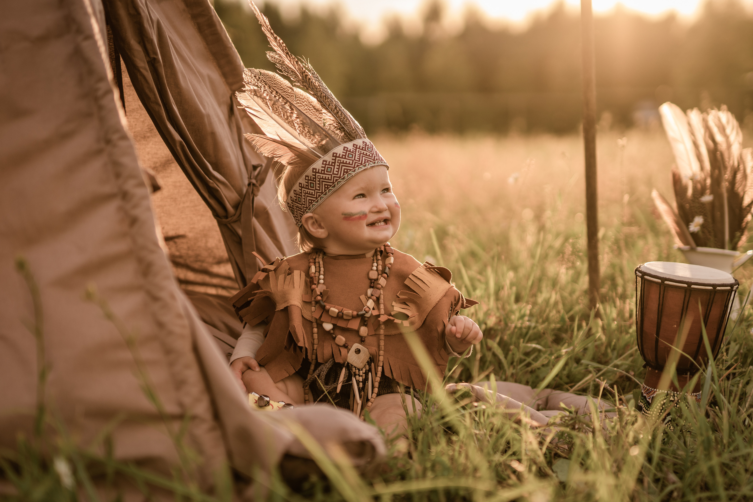 Индейская история. Семейный фотограф Ефремова Виктория