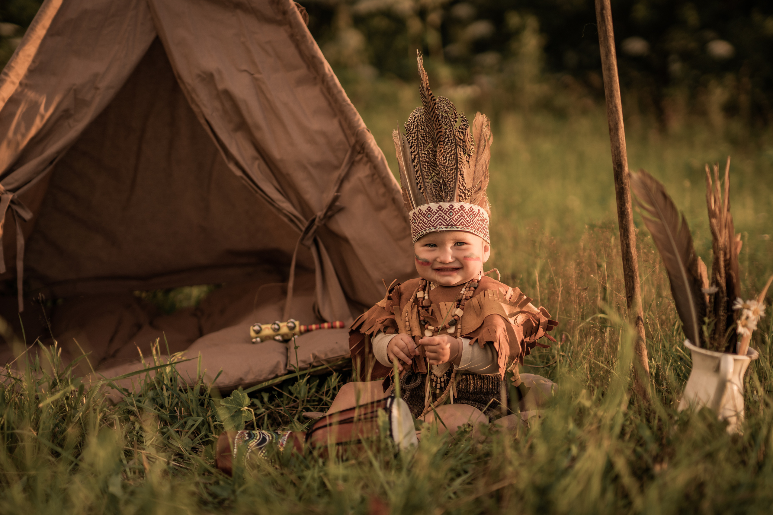 Индейская история. Семейный фотограф Ефремова Виктория
