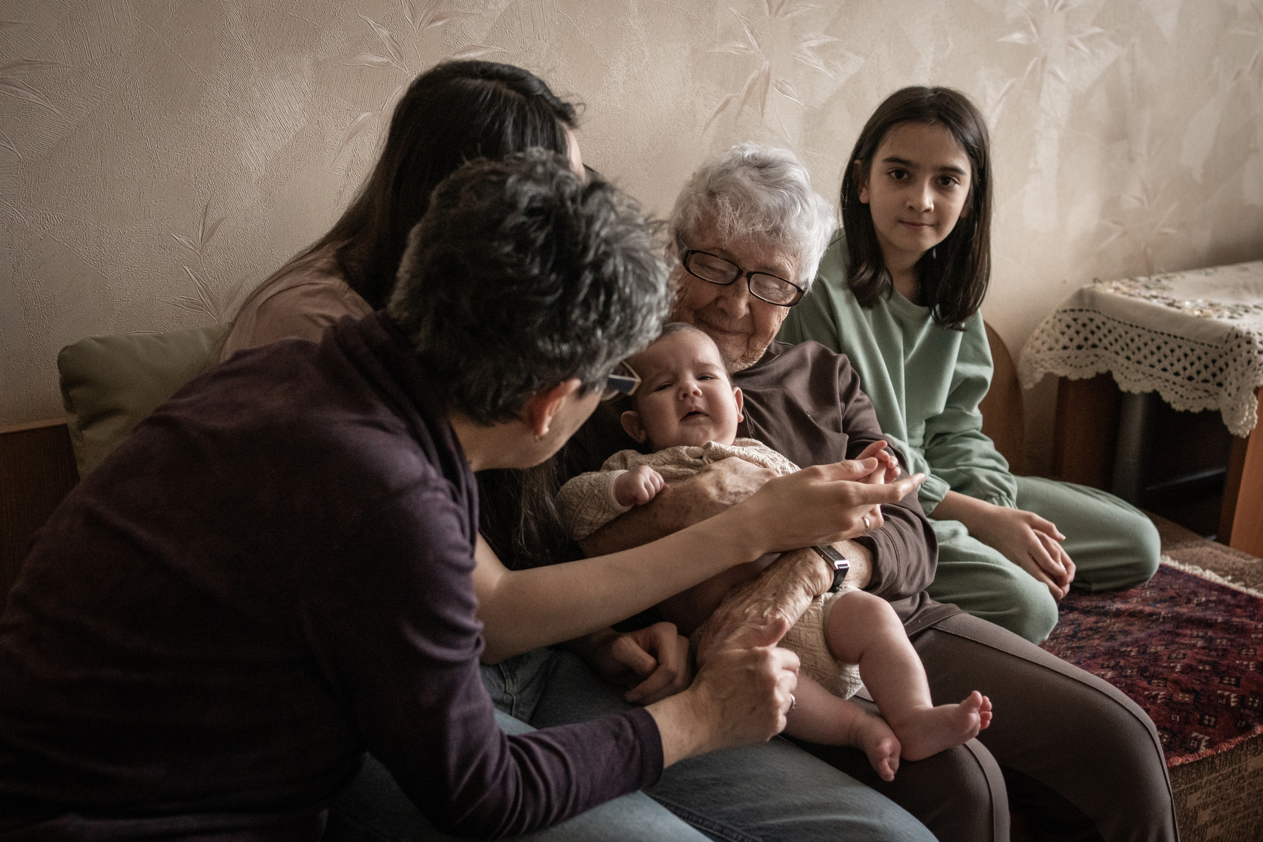 4 поколения. Семейный фотограф Ефремова Виктория