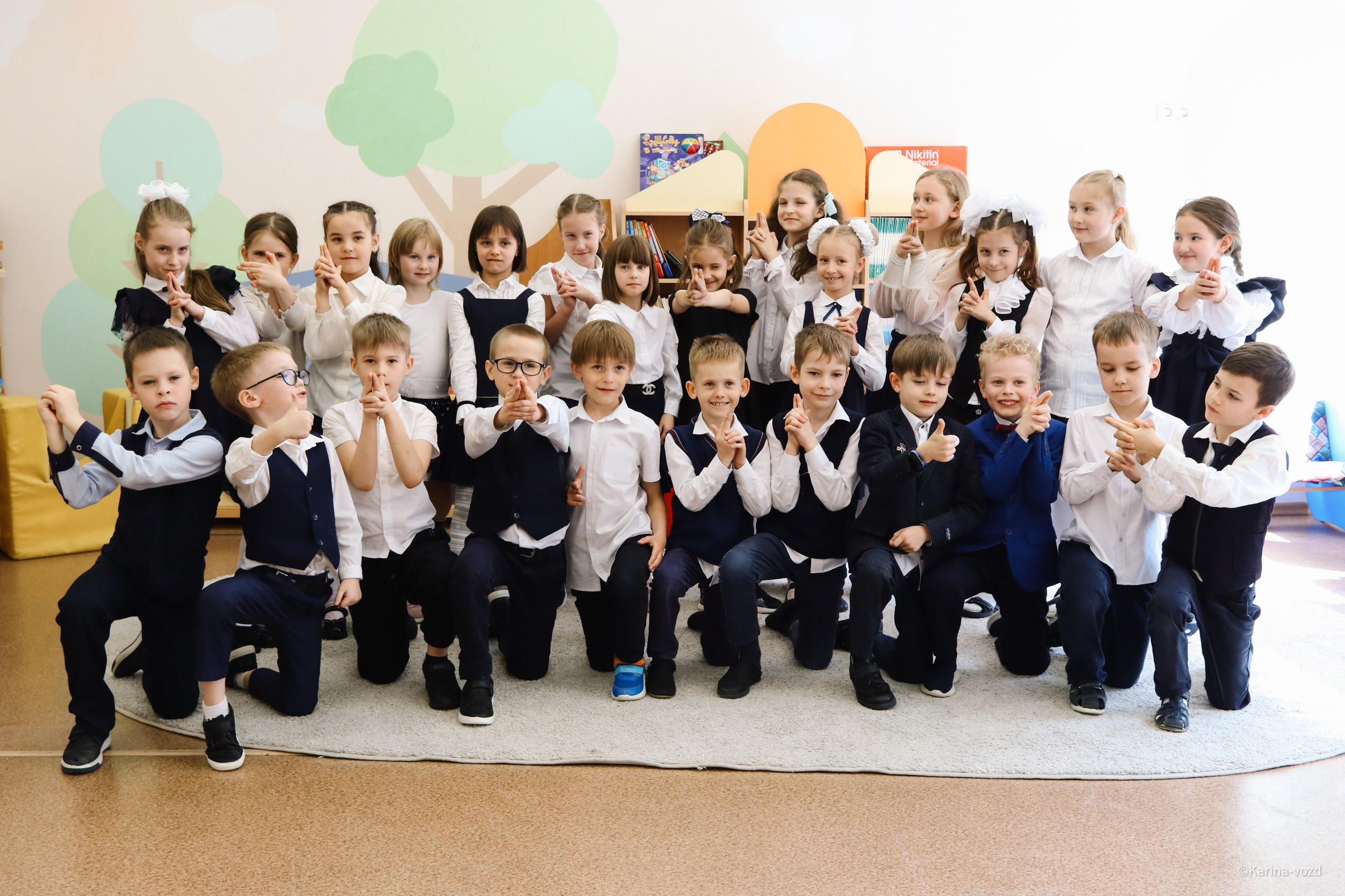 Один день из жизни младшеклассников. Репортажный фотограф в Москве и Зеленограде Karina-vozd