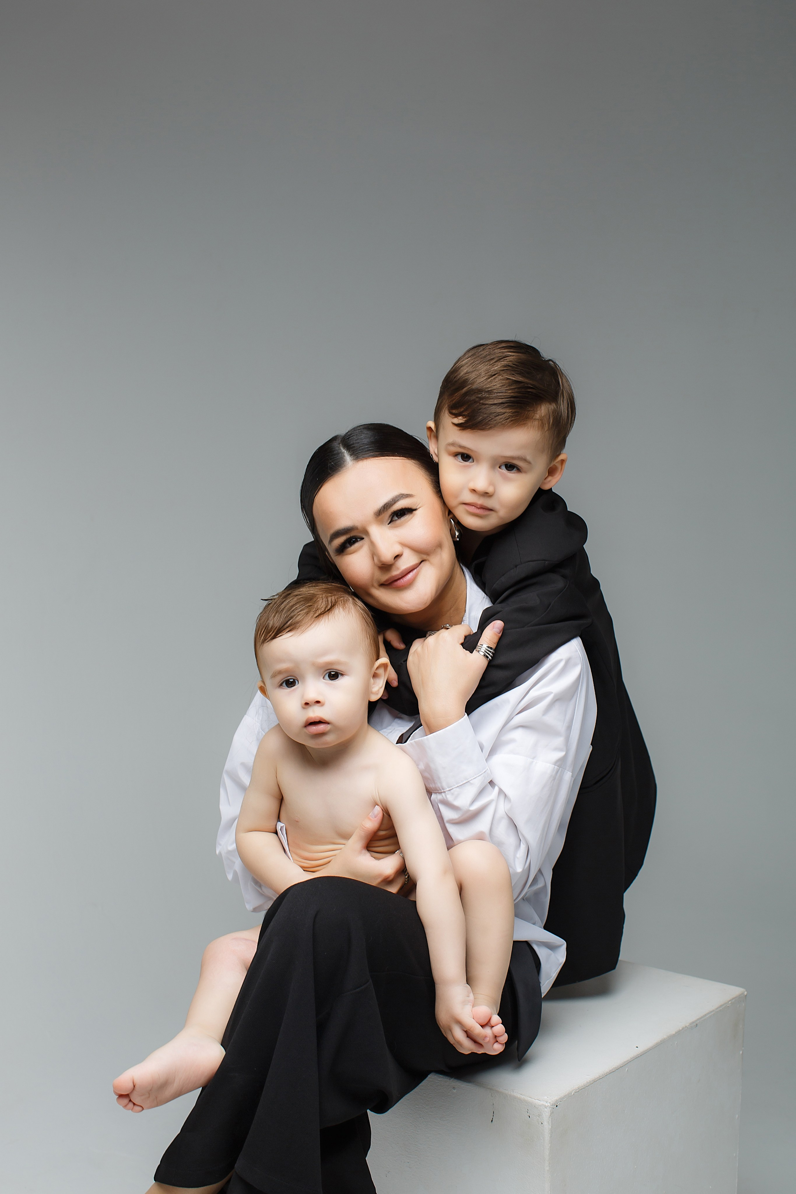 Дилара с сыновьями. Семейный и детский фотограф в Стерлитамаке Разина Рахмангулова