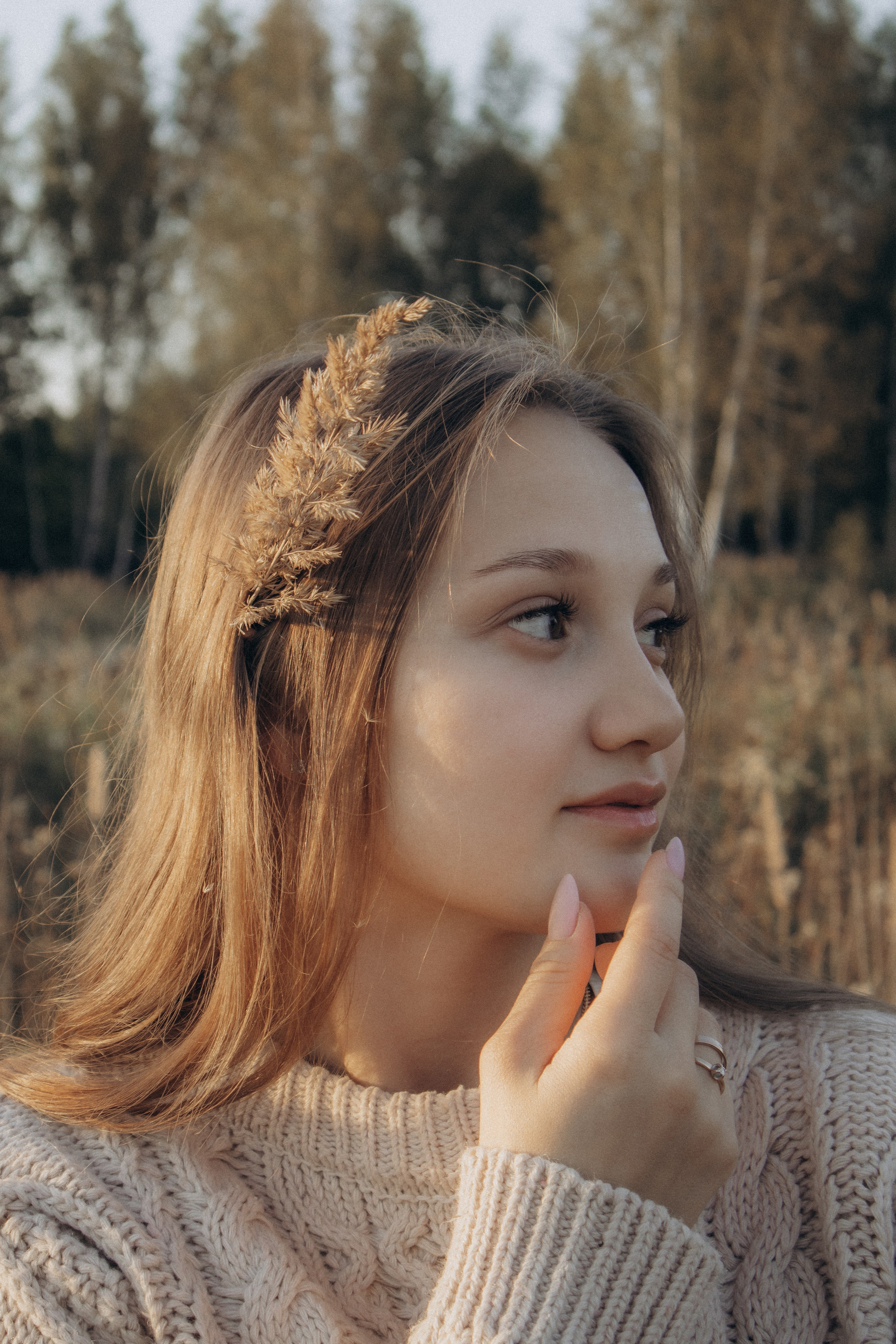 Юля. Осенняя фотосессия в поле. Юлия Левада Семейный и женский фотограф