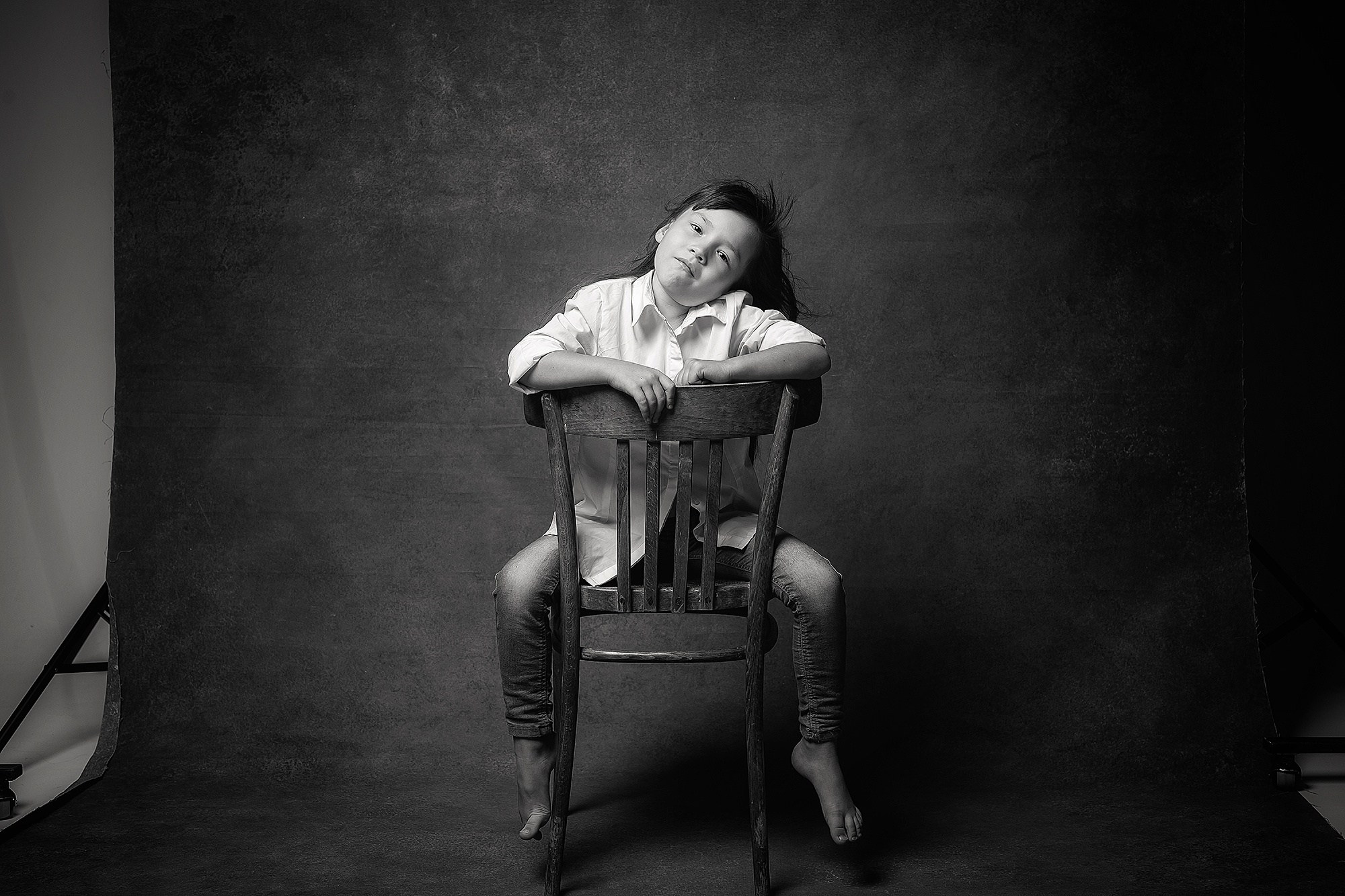 Портреты в минимализме. Отбасылық фотограф Алена Шаталова