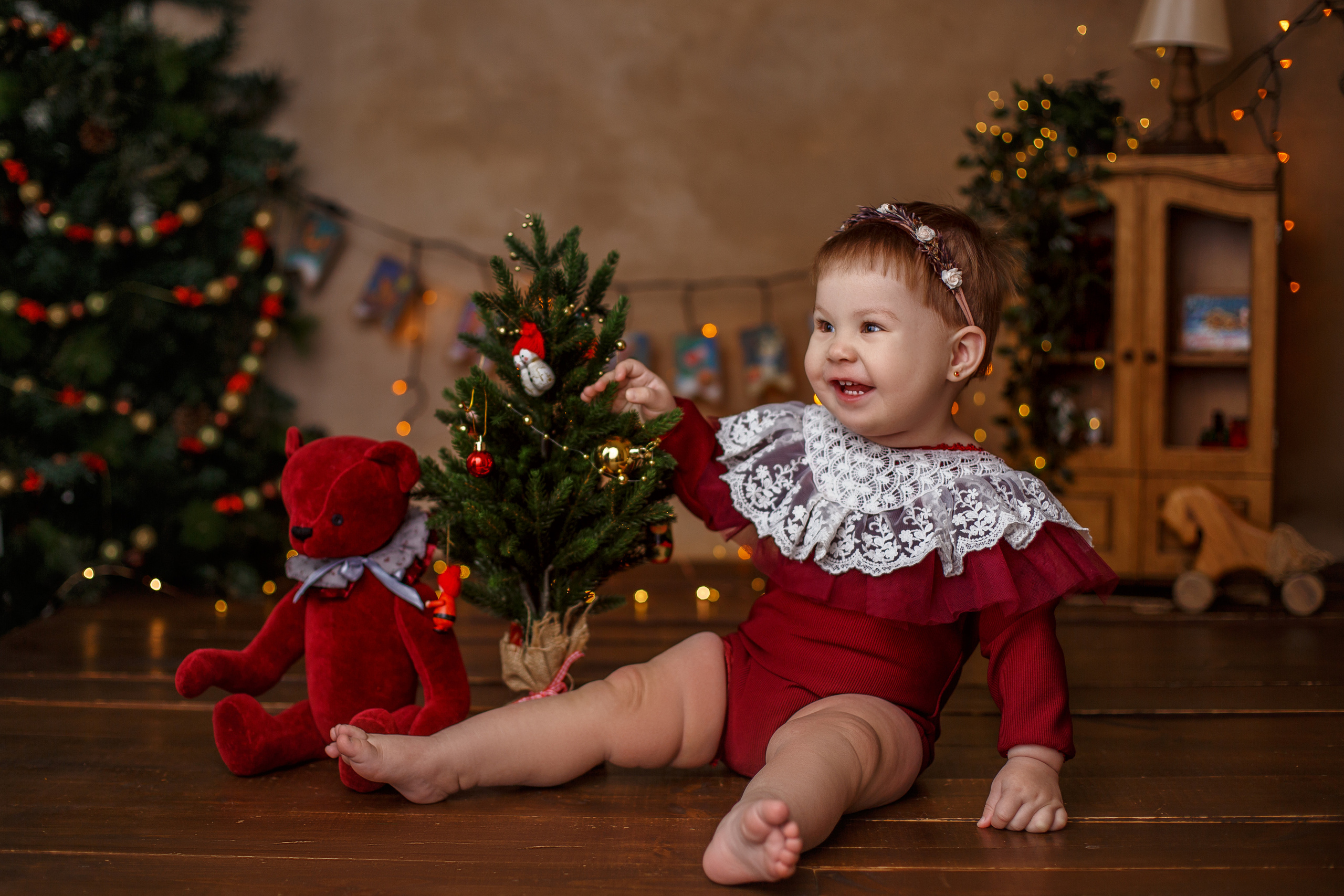 Рождественские открытки. Детский фотограф и фотограф новорожденных в Воронеже Наташа Алехина