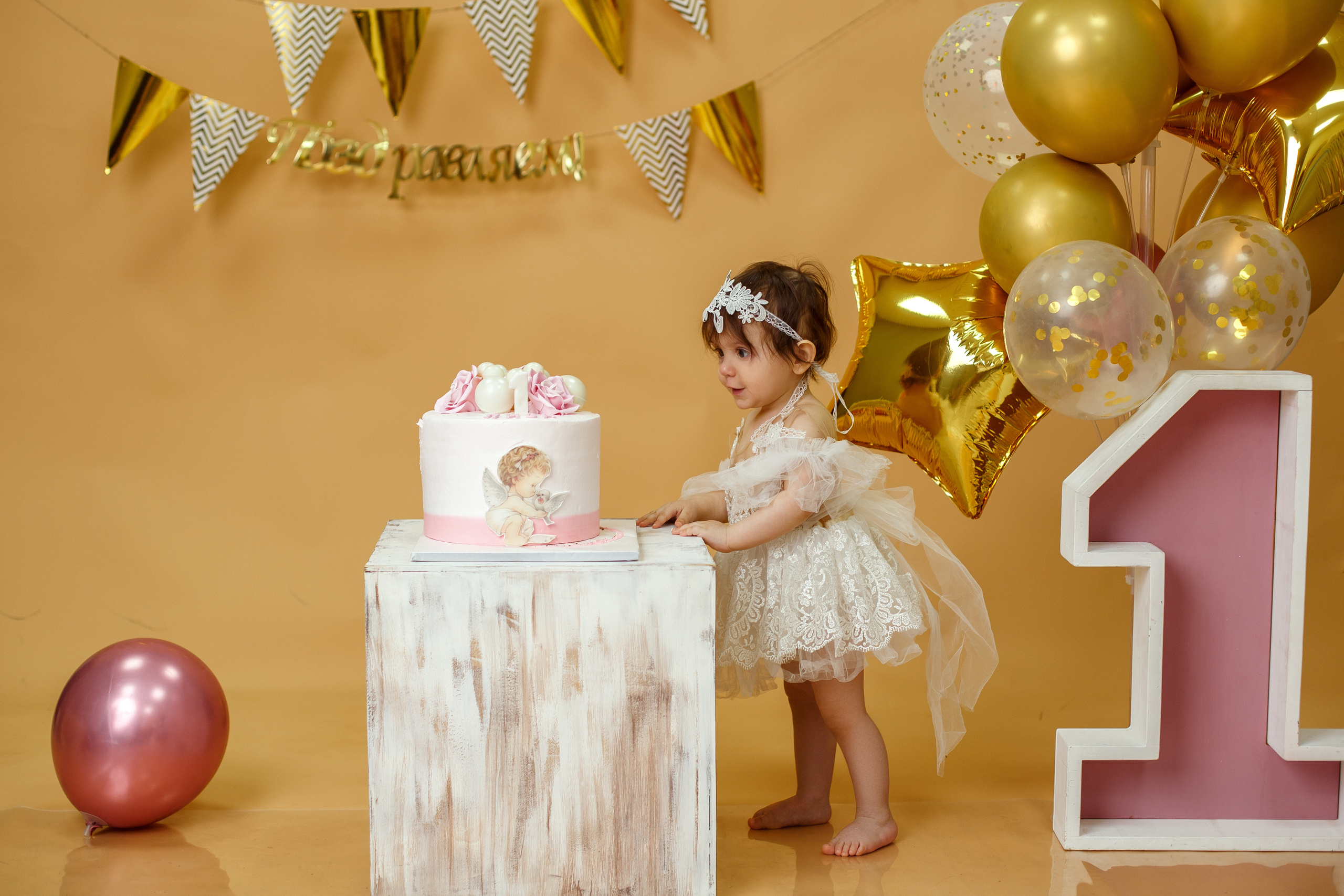 Годовасие. Детский фотограф и фотограф новорожденных в Воронеже Наташа Алехина