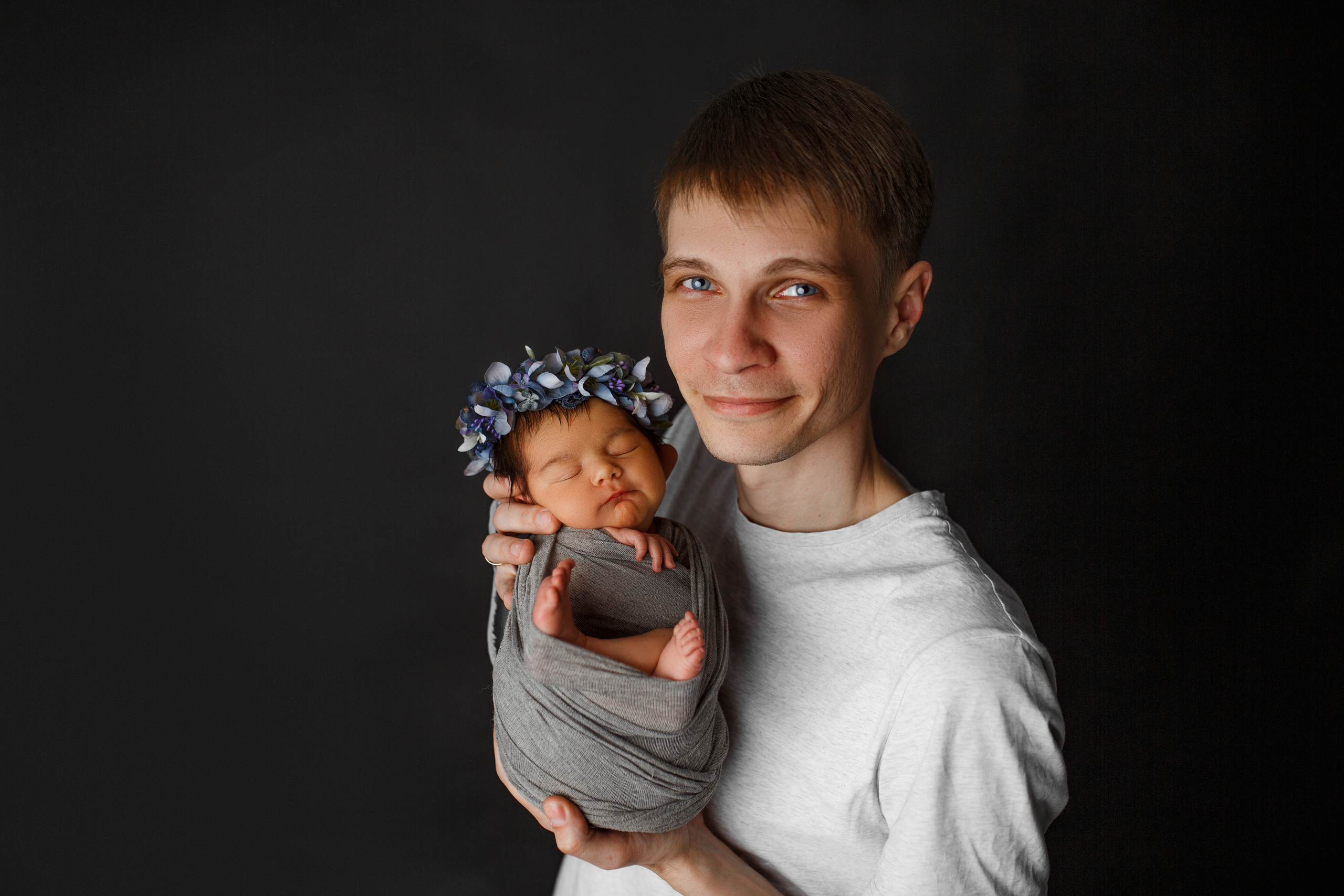 Новорожденные с семьей. Детский фотограф и фотограф новорожденных в Воронеже Наташа Алехина