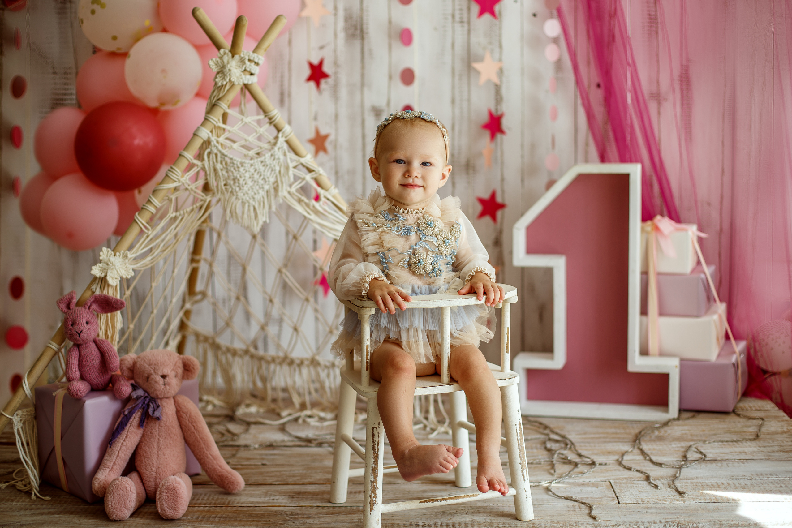 Годовасие. Детский фотограф и фотограф новорожденных в Воронеже Наташа Алехина