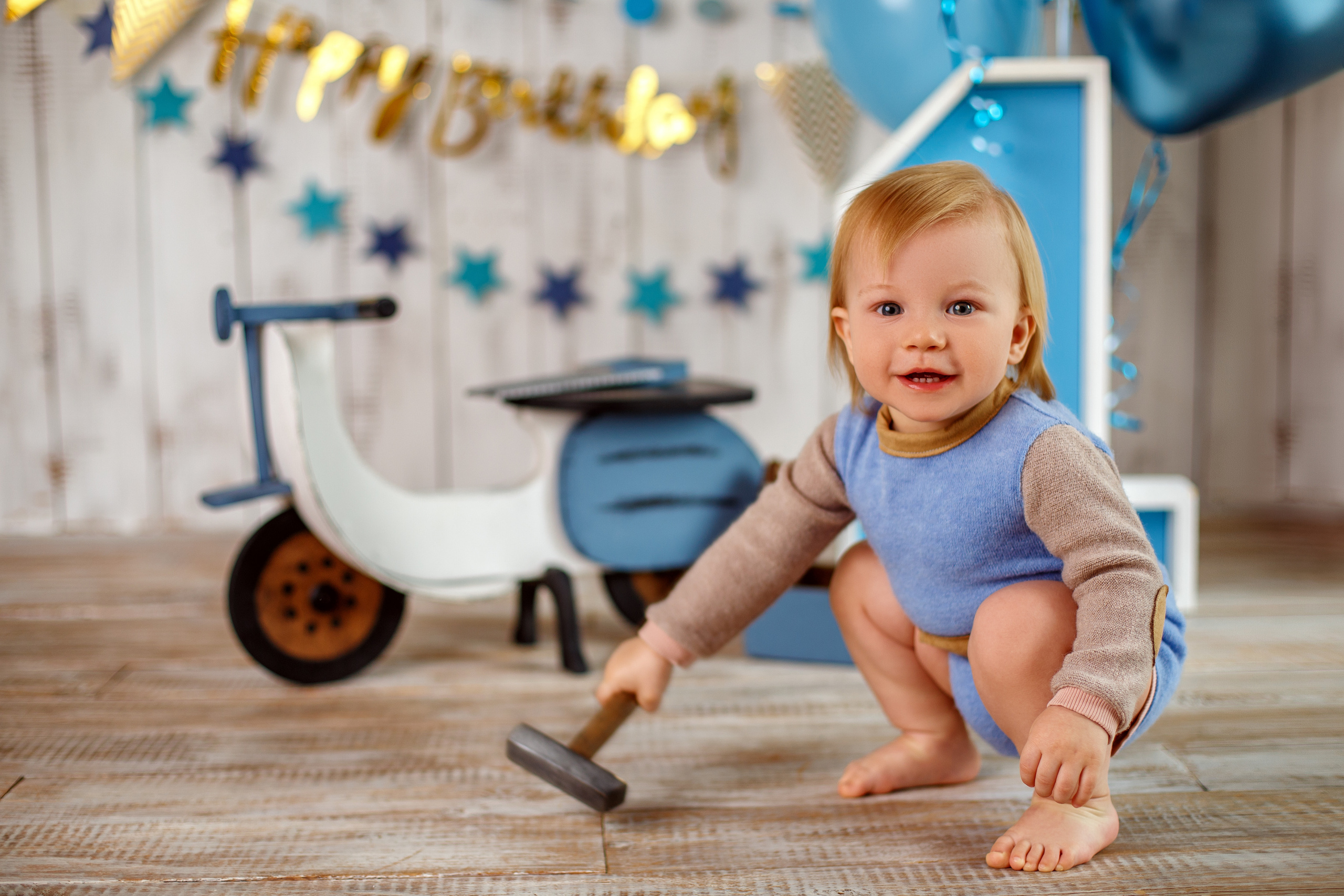Годовасие. Детский фотограф и фотограф новорожденных в Воронеже Наташа Алехина