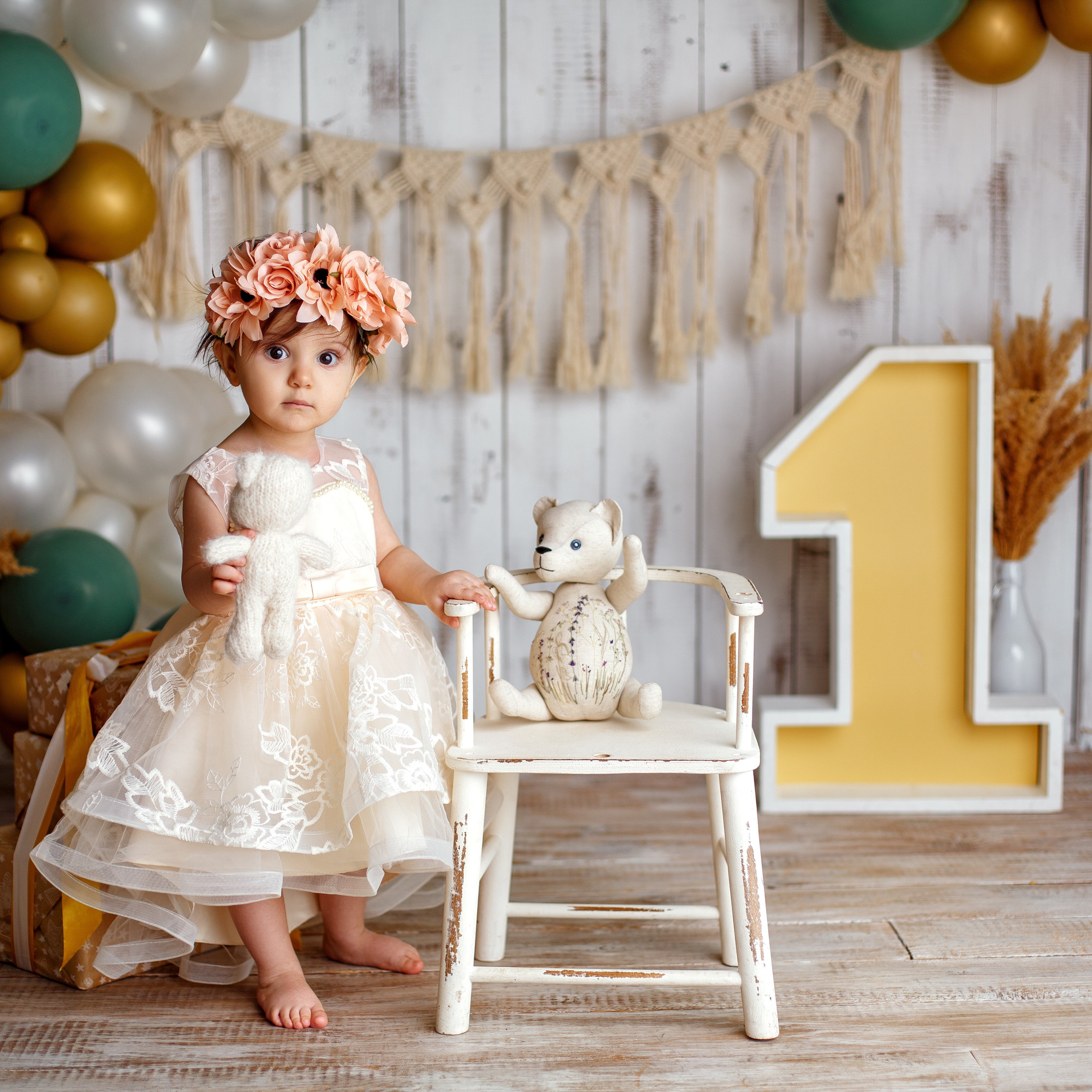 Годовасие. Детский фотограф и фотограф новорожденных в Воронеже Наташа Алехина