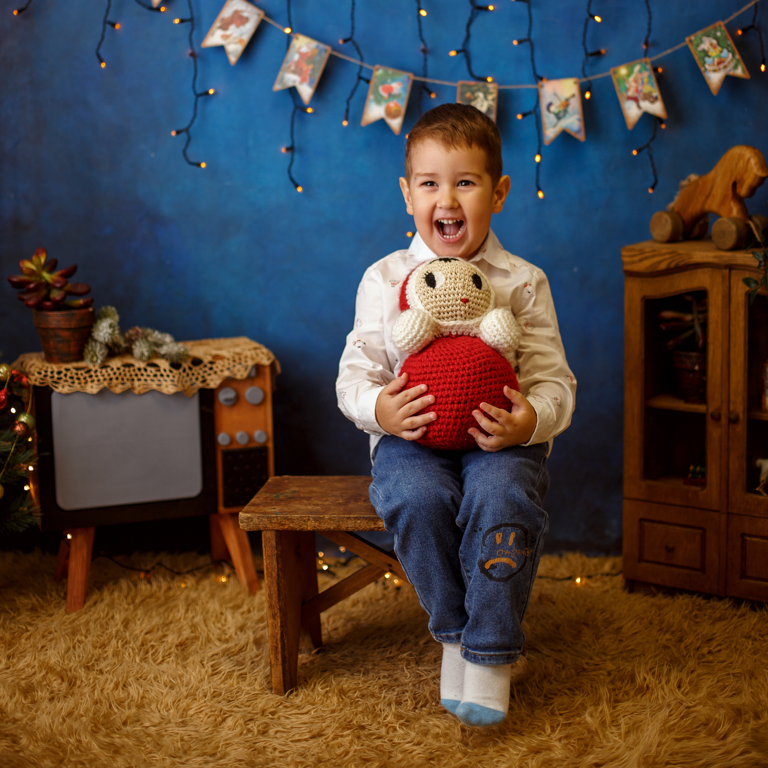 Рождественские открытки. Детский фотограф и фотограф новорожденных в Воронеже Наташа Алехина