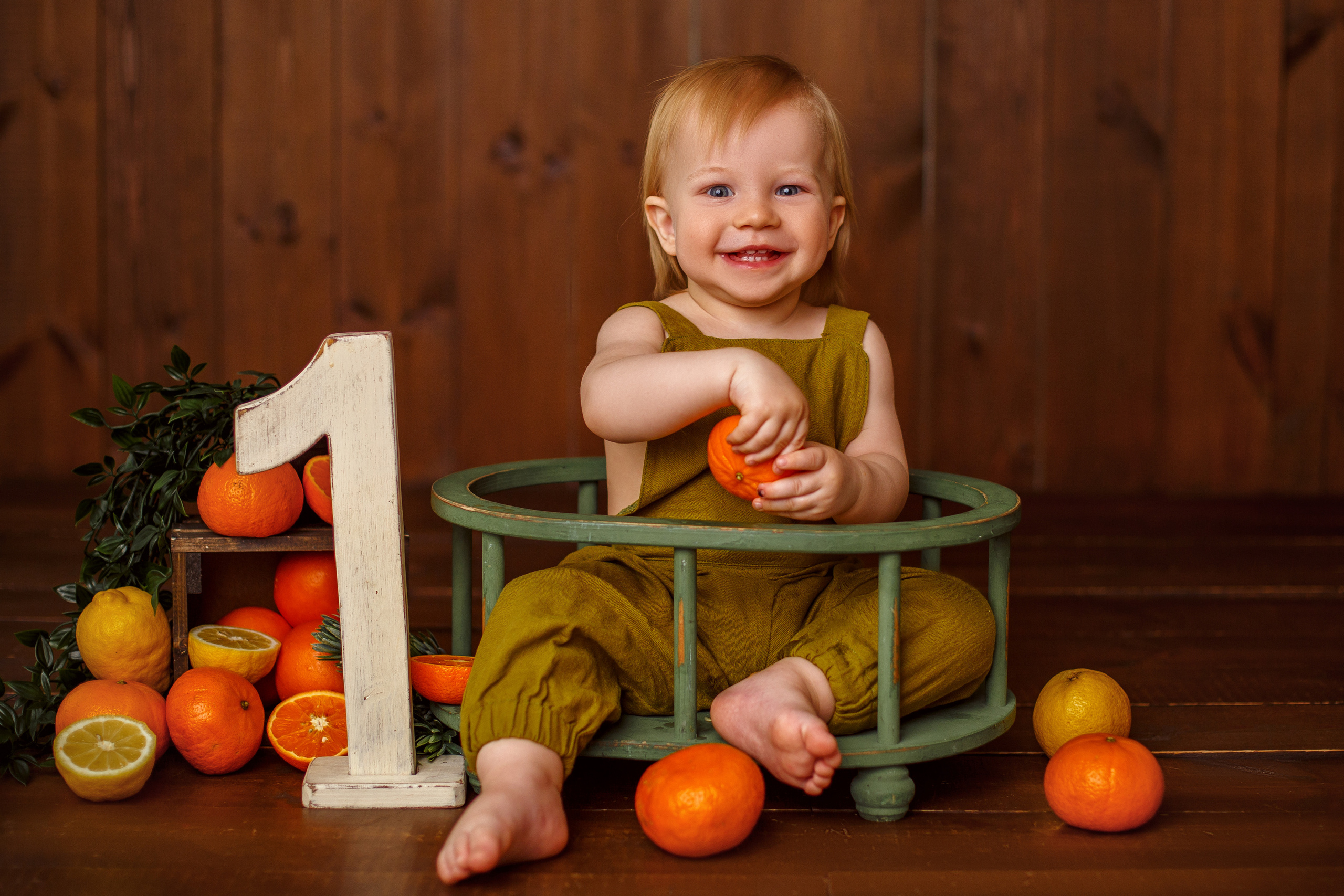 Годовасие. Детский фотограф и фотограф новорожденных в Воронеже Наташа Алехина