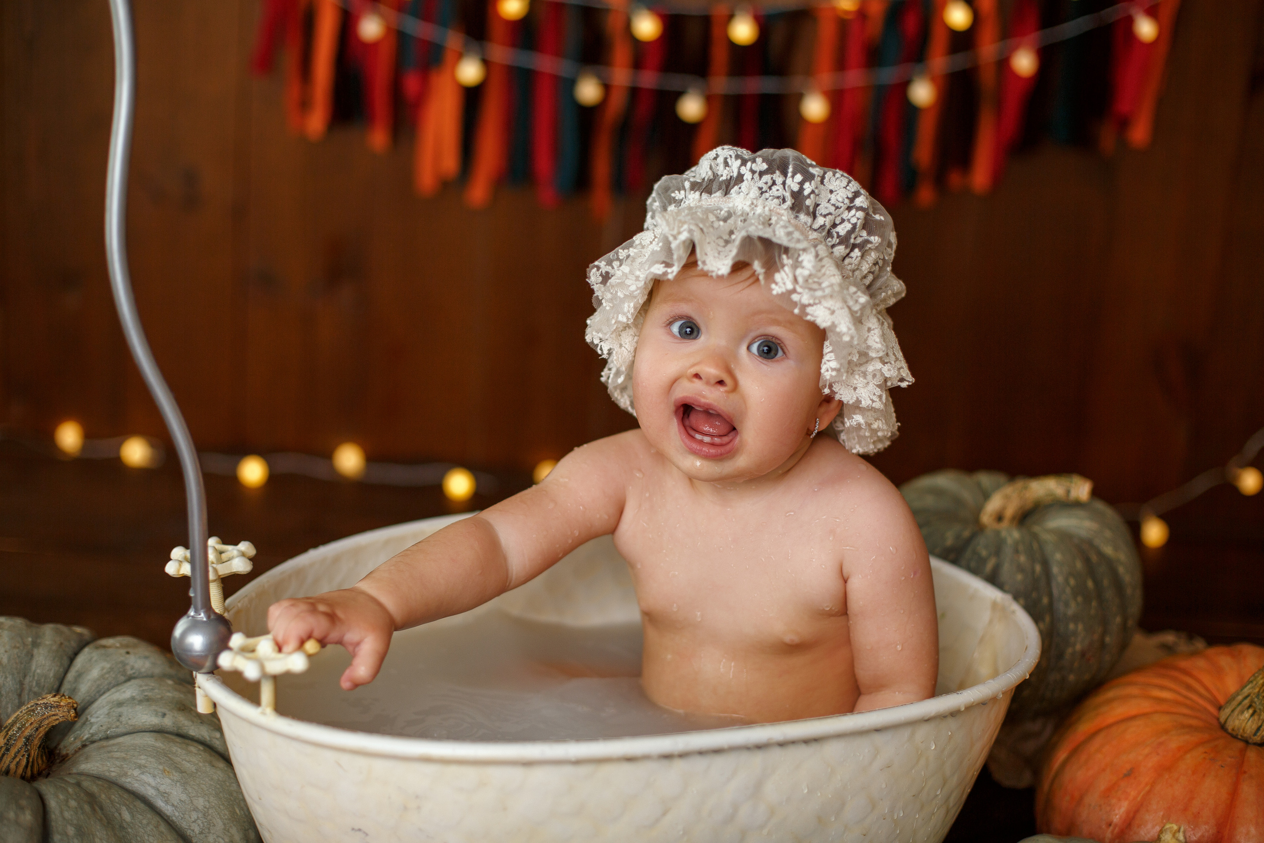 Молочные ванночки. Детский фотограф и фотограф новорожденных в Воронеже Наташа Алехина