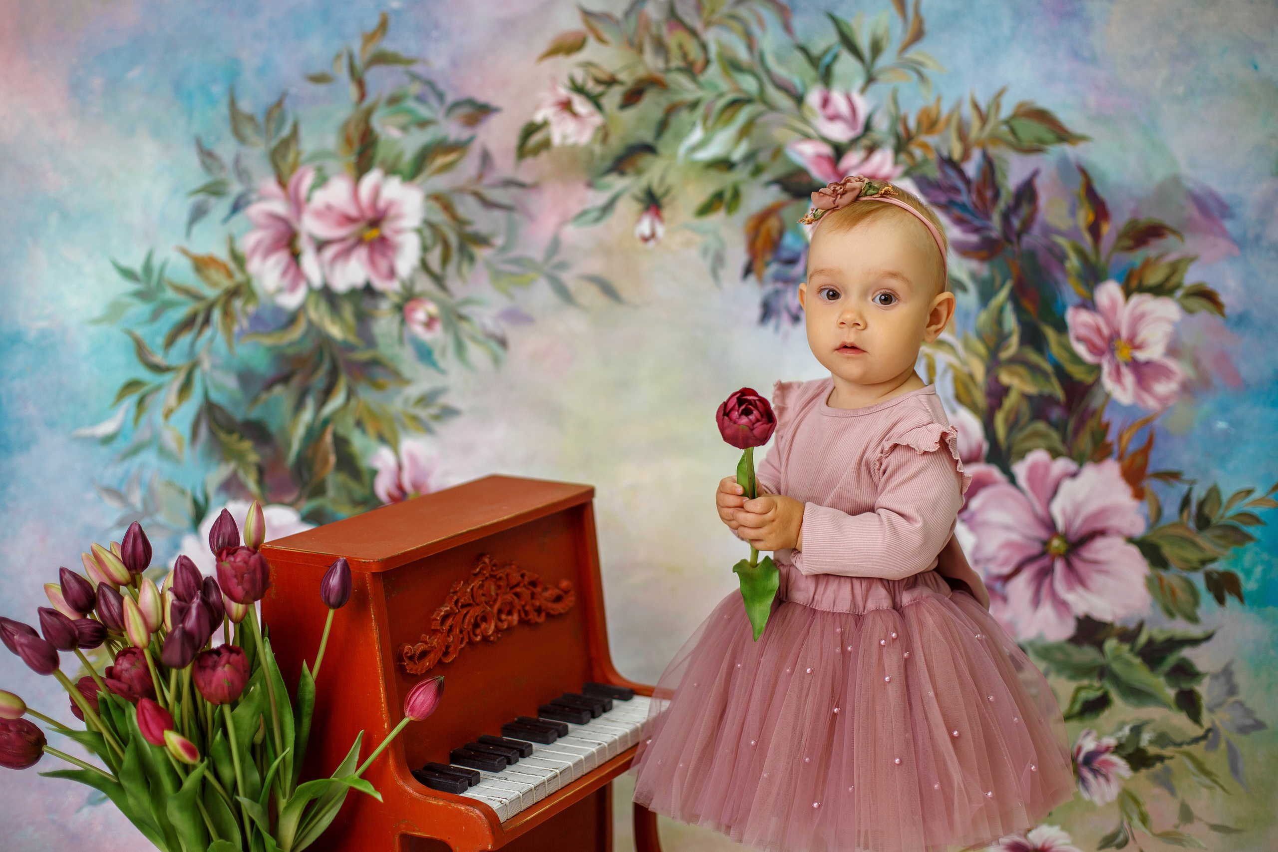 Годовасие. Детский фотограф и фотограф новорожденных в Воронеже Наташа Алехина