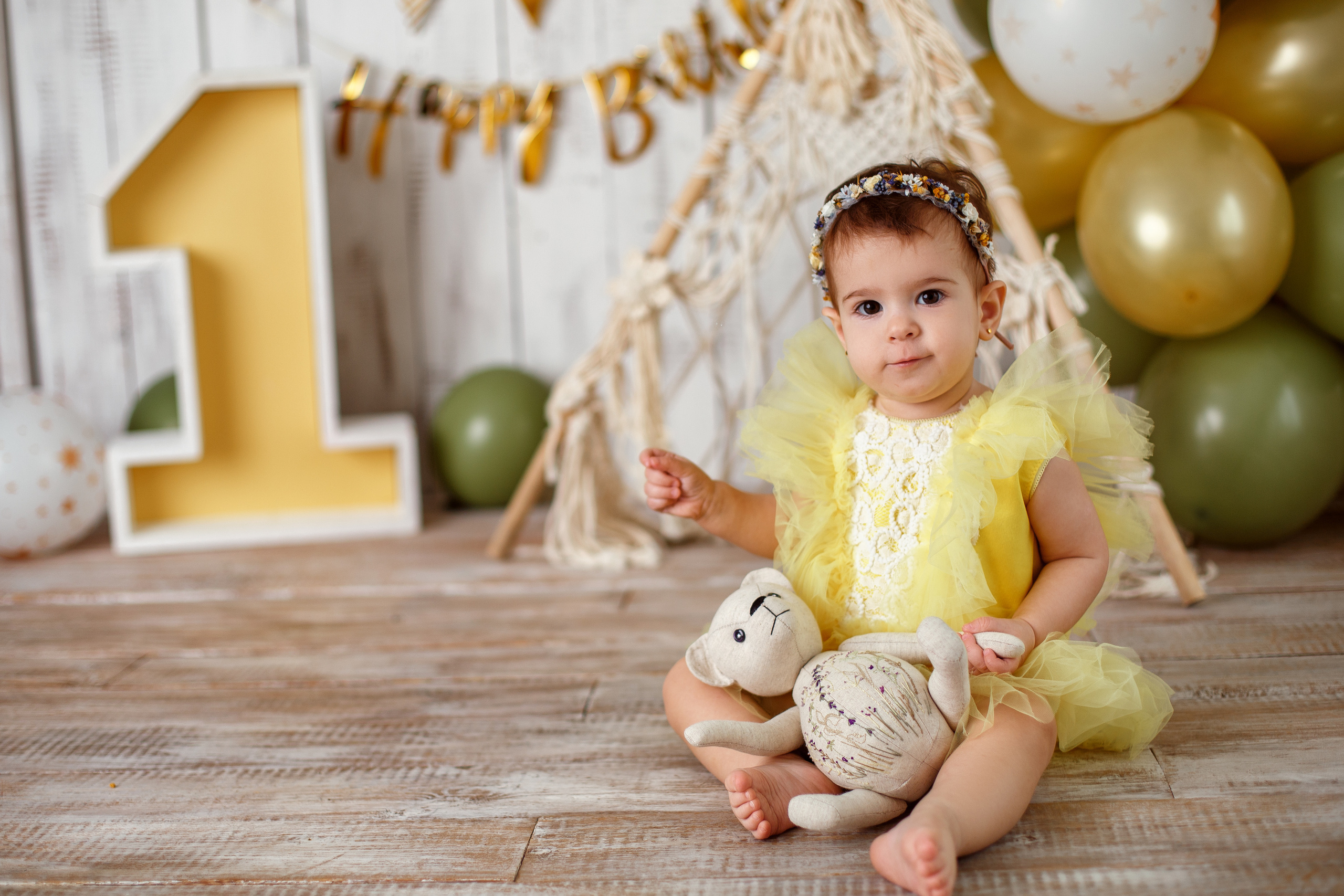 Годовасие. Детский фотограф и фотограф новорожденных в Воронеже Наташа Алехина