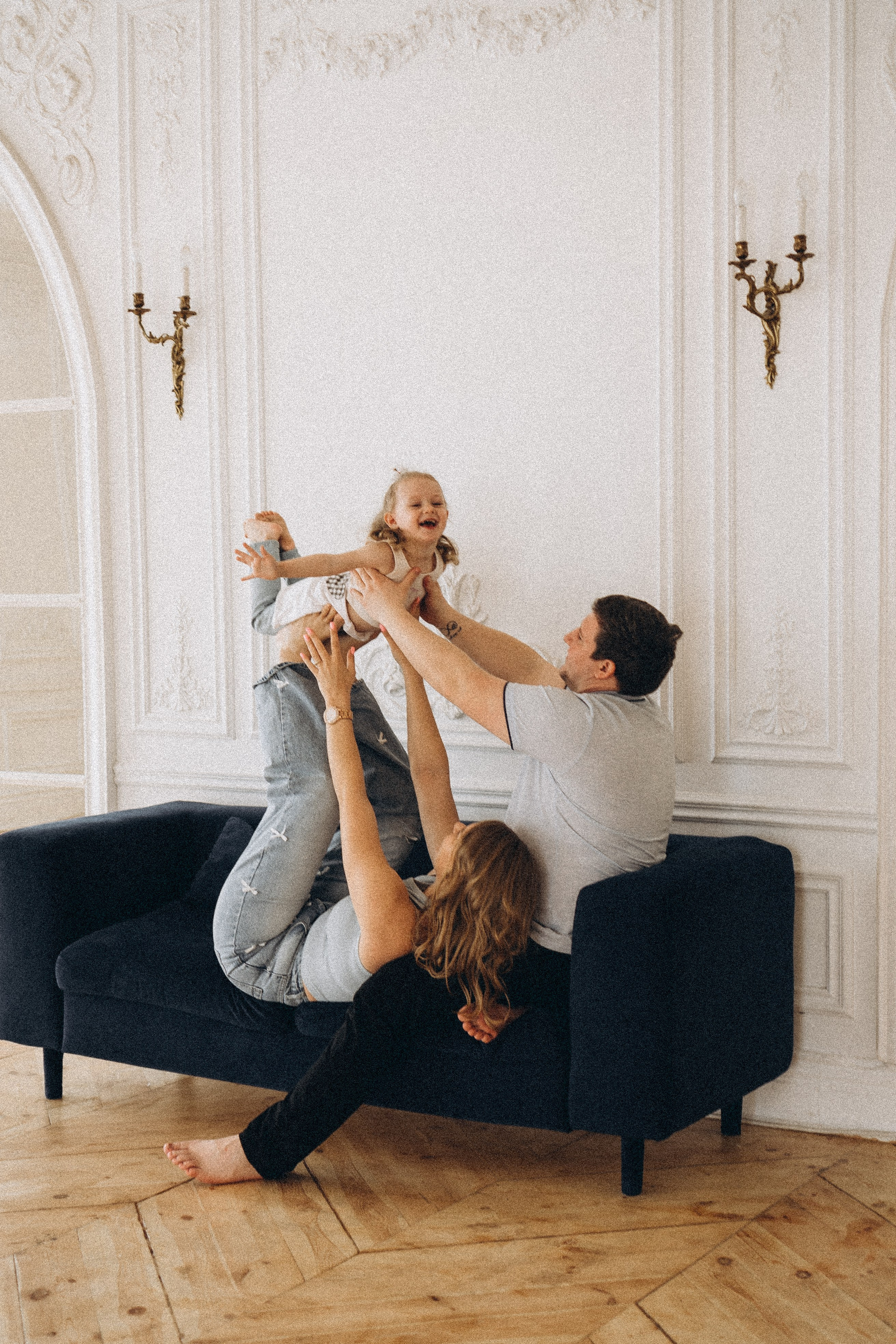 Семейная история в студии. Профессиональный фотограф, Санкт-Петербург — Виктория Богомолова