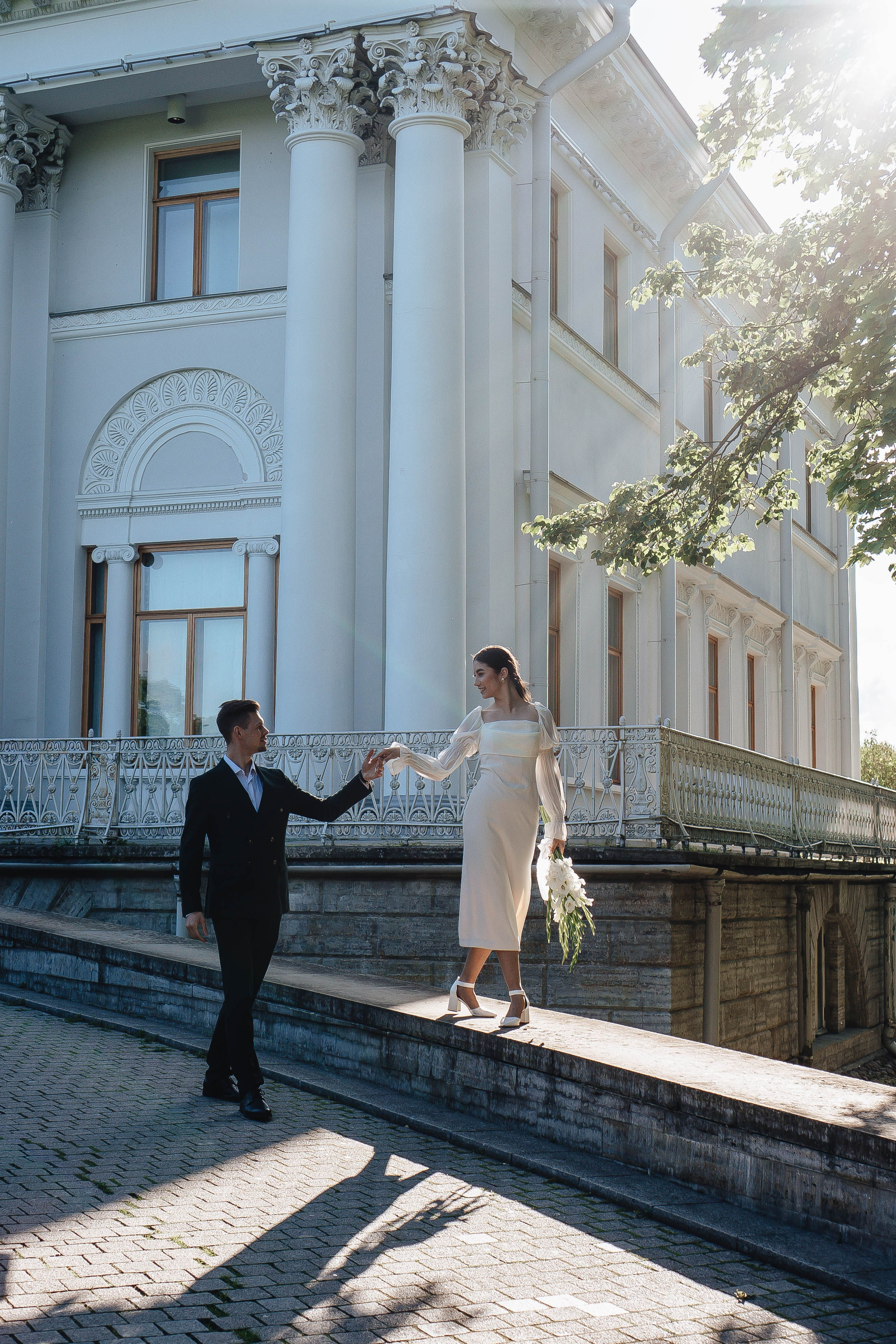 СВАДЕБНАЯ СЬЕМКА НА РАССВЕТЕ НА ЕЛАГИНОМ ОСТОРОВЕ. Профессиональный фотограф, Санкт-Петербург — Виктория Богомолова
