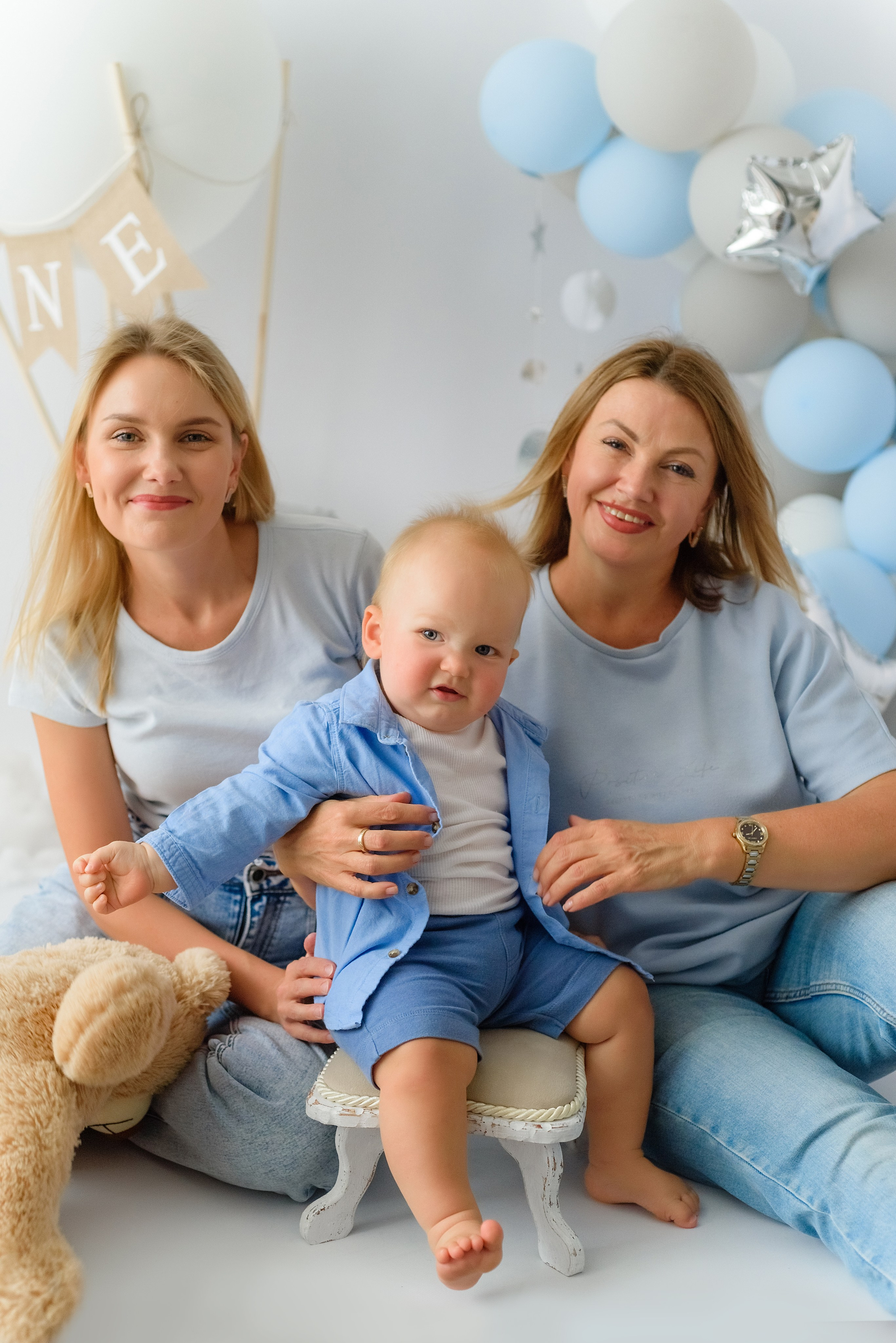 «Лунный свет» Юре 1 годик. Детский Фотограф |Фотограф на годик в Брянске Ирина Романова