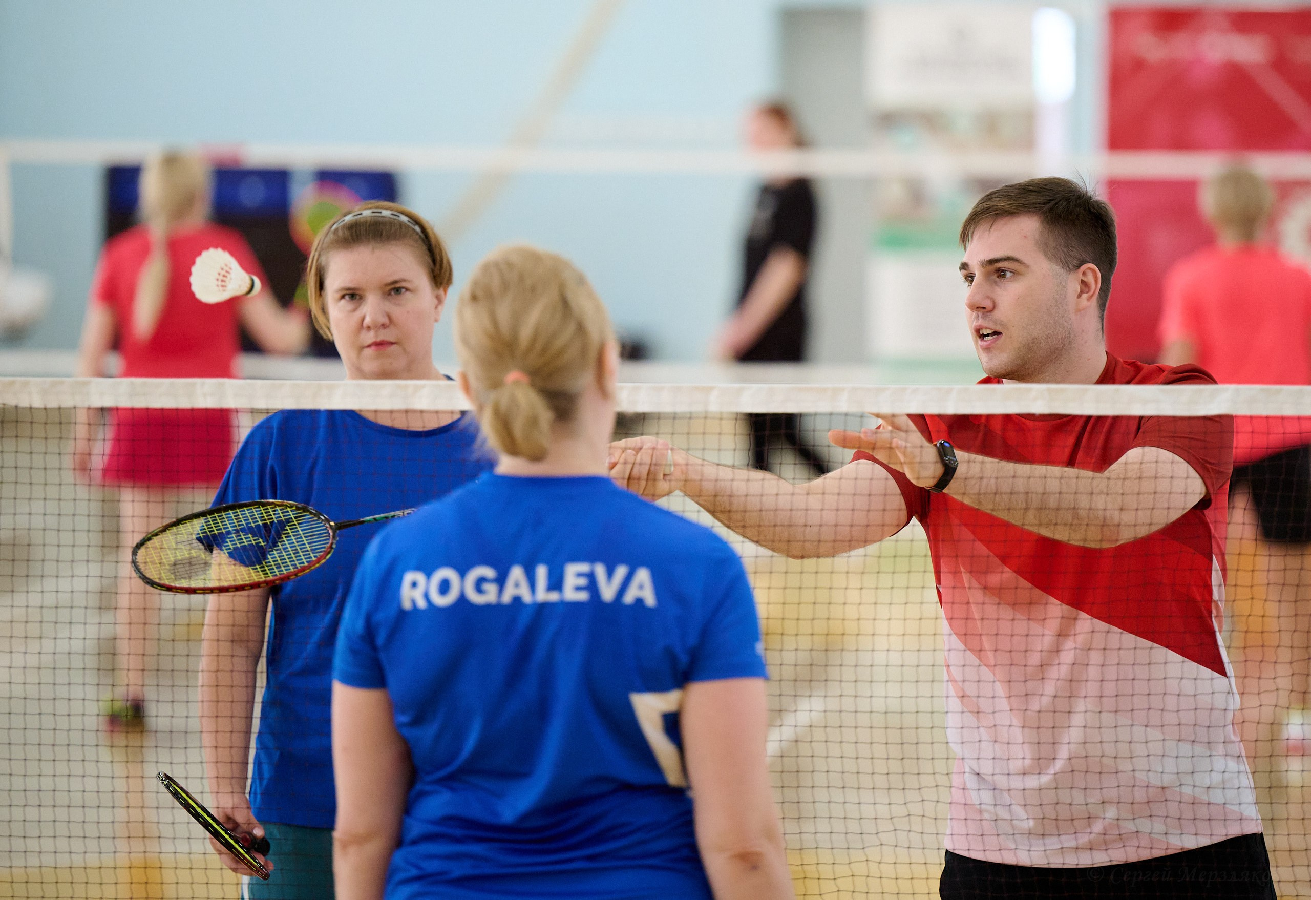 Бадминтон. Мастер-класс Любови Сухановой. Ижевск. 20.07.2024. Спортивный репортажный фотограф в Ижевске Сергей Мерзляков