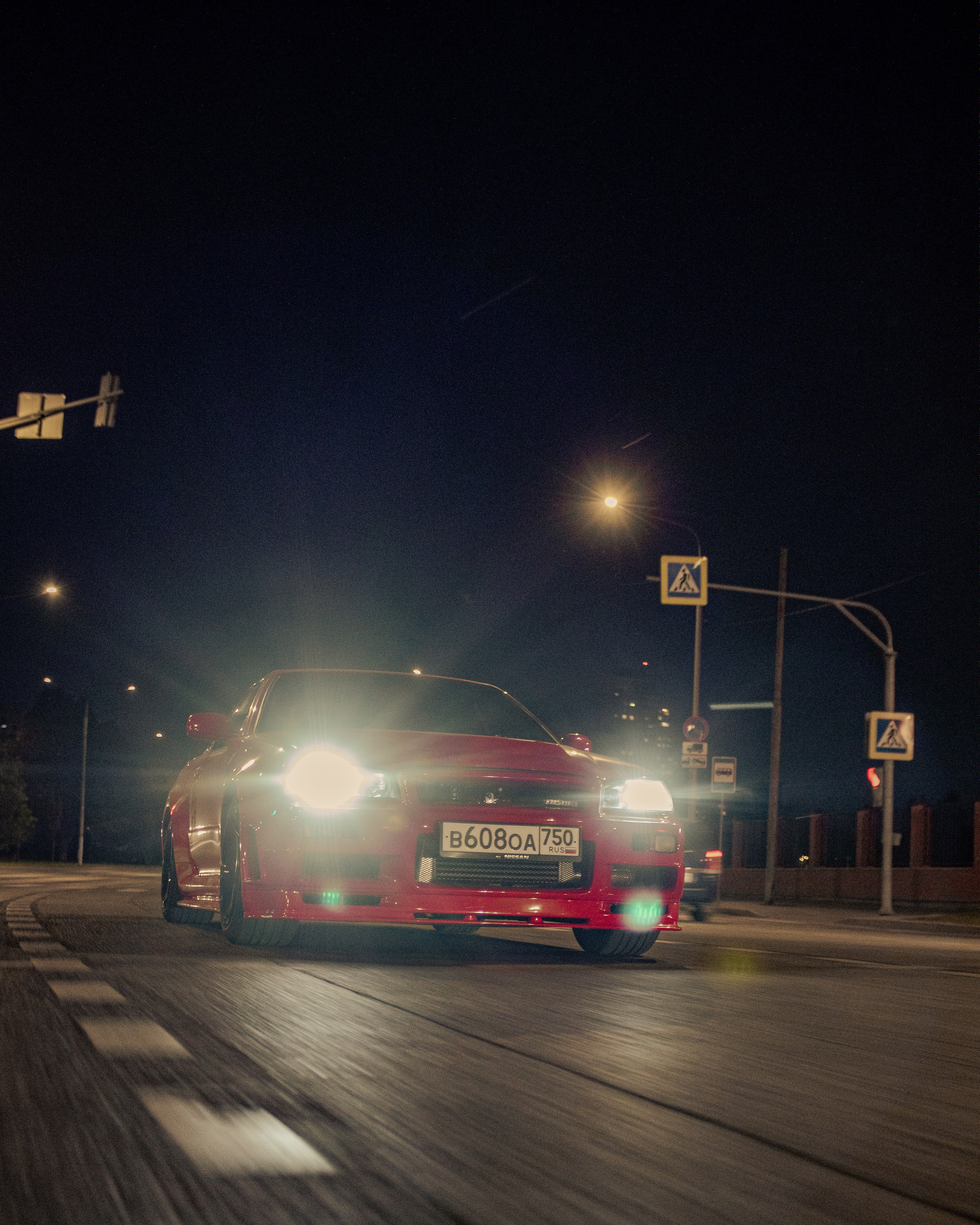 Nissan Skyline. Спортивный фотограф — Никита
