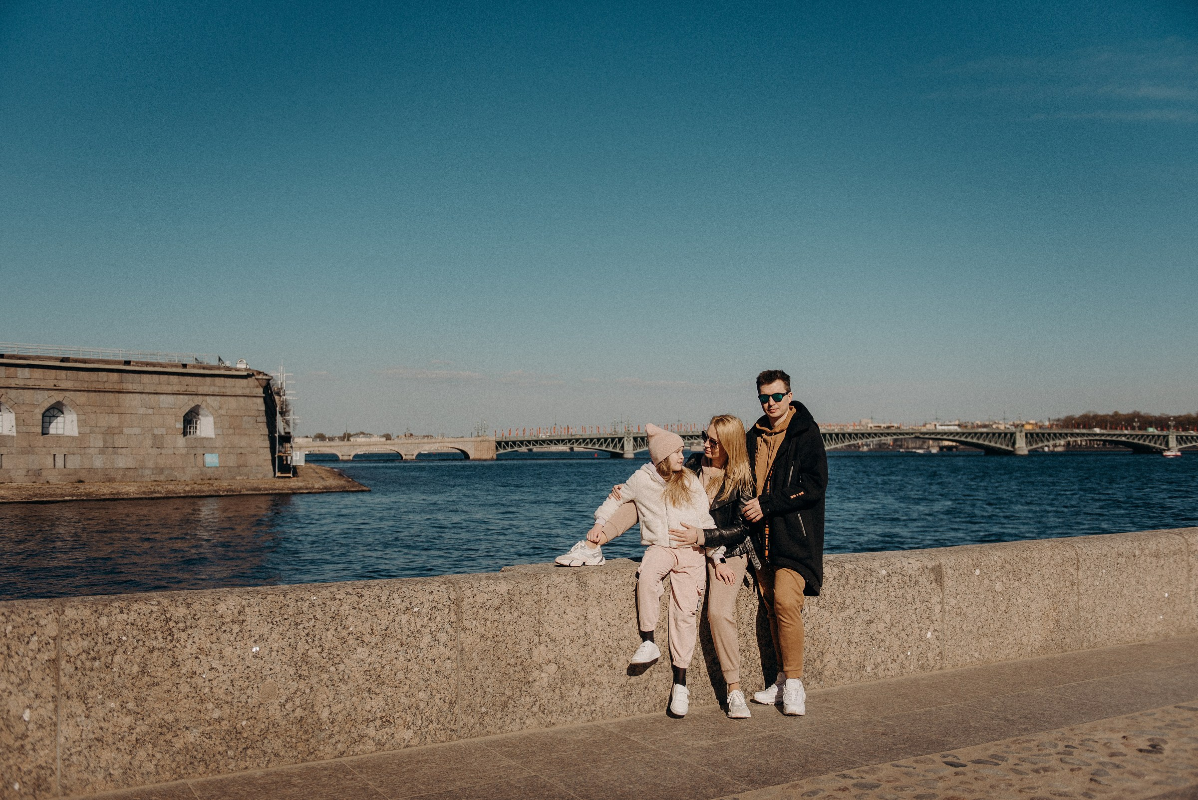 семейная фотосессия у Петропавловской крепости