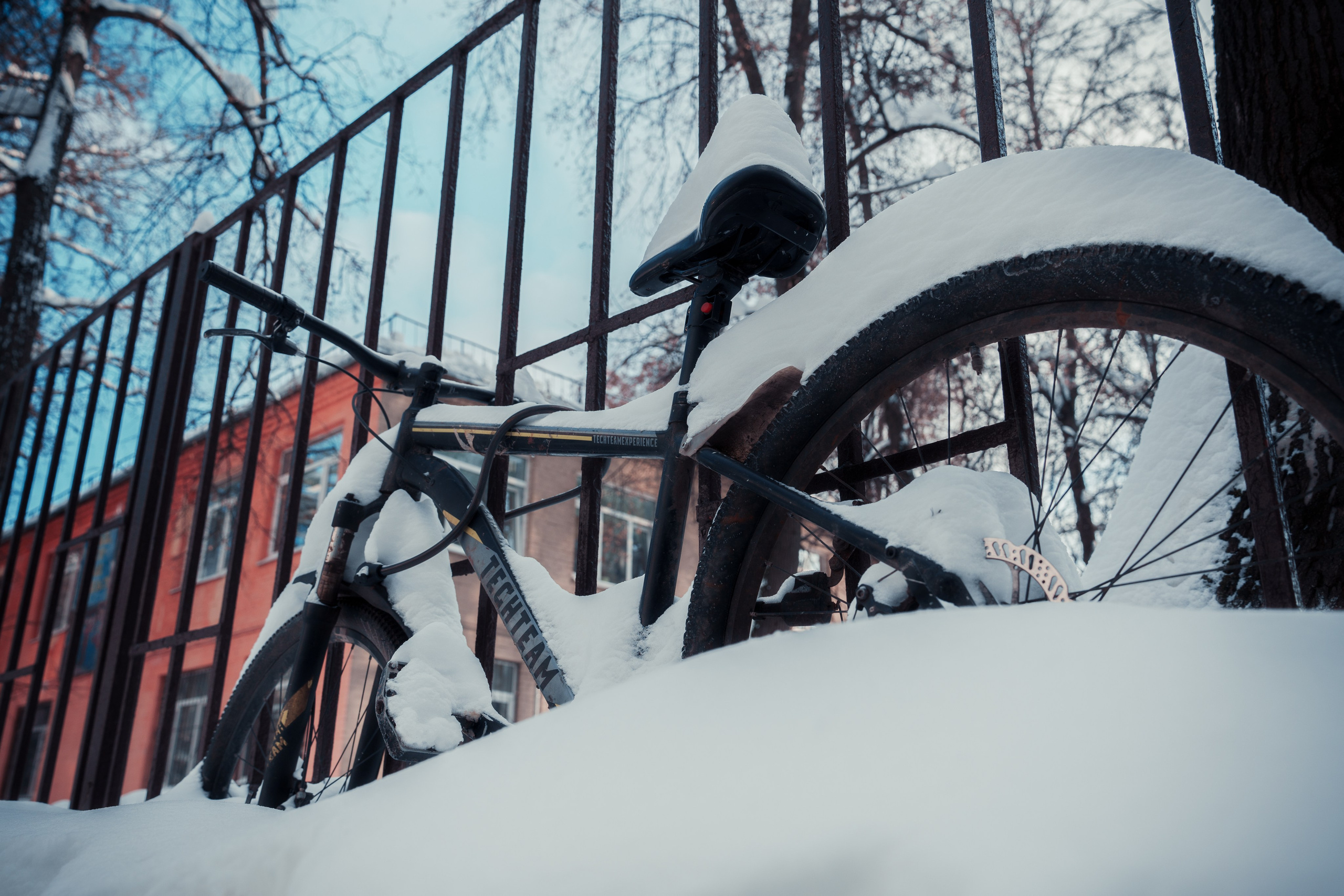 Сугробы. Polypolarphotography