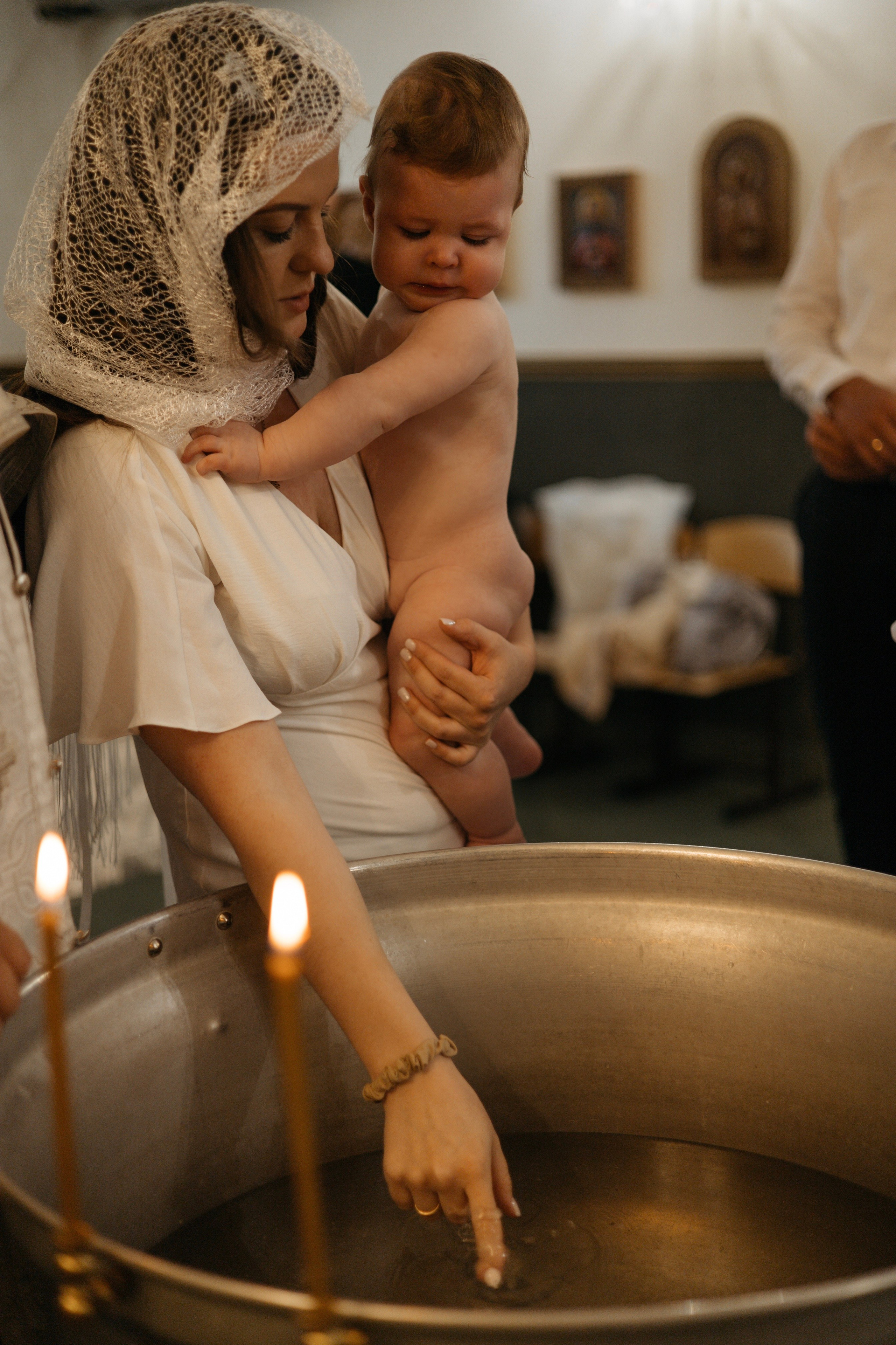 Крещение Артёма. Самый теплый фотограф в Краснодаре Рябоконь Ксения
