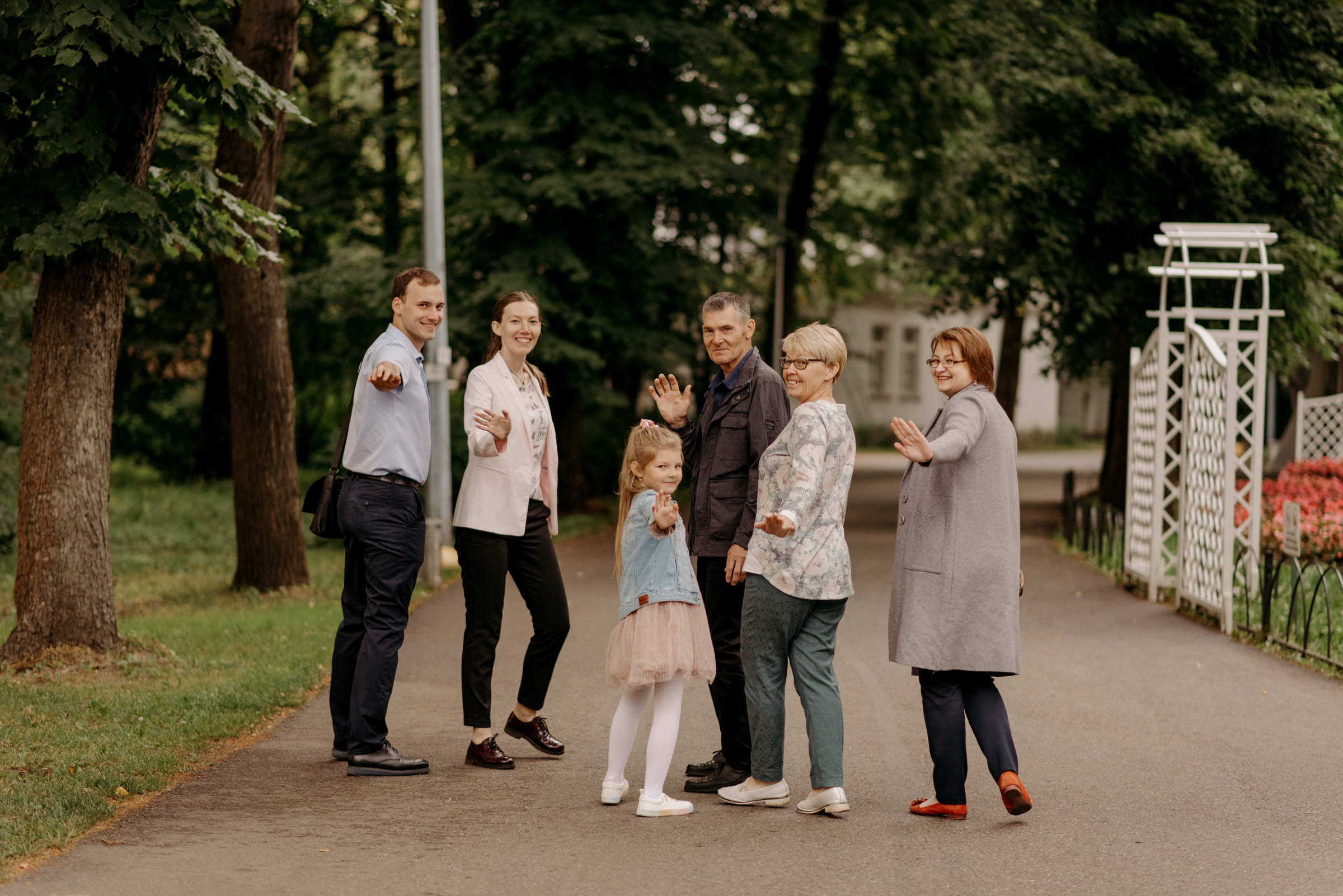 семейная фотопрогулка в парке, семейная прогулка в ЦПКиО