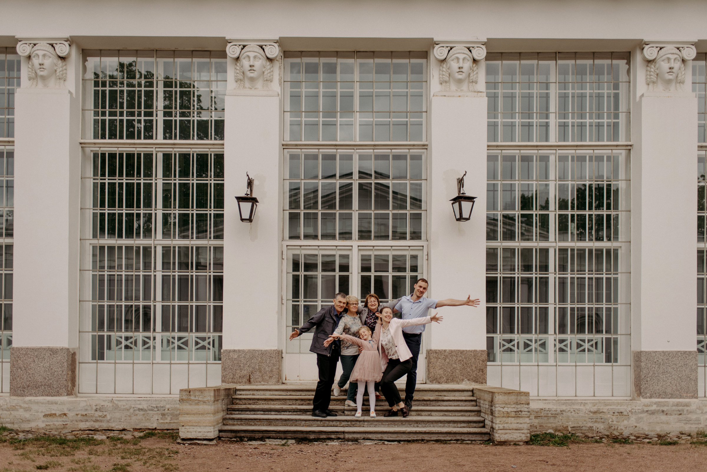 семейная фотопрогулка в парке, семейная прогулка в ЦПКиО