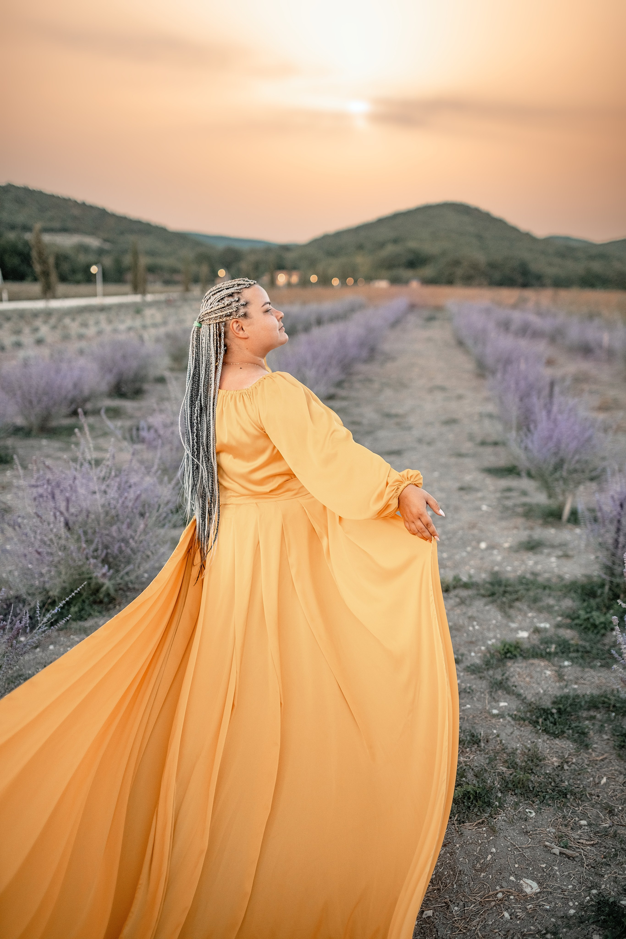 Летящие платья. Художественный фотограф Анапа Александра Долбикова