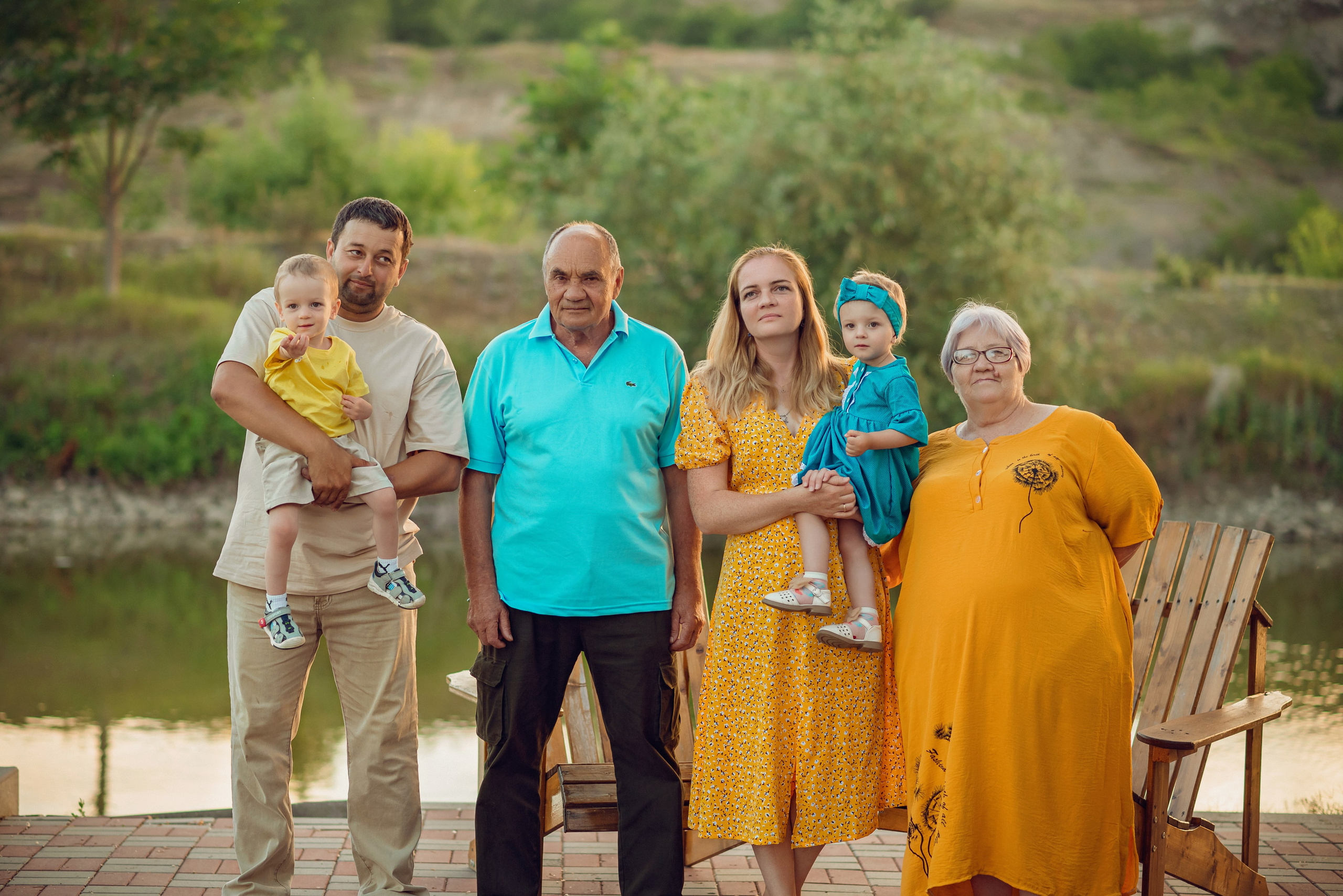 Большая семья. Семейный фотограф в Краснодаре