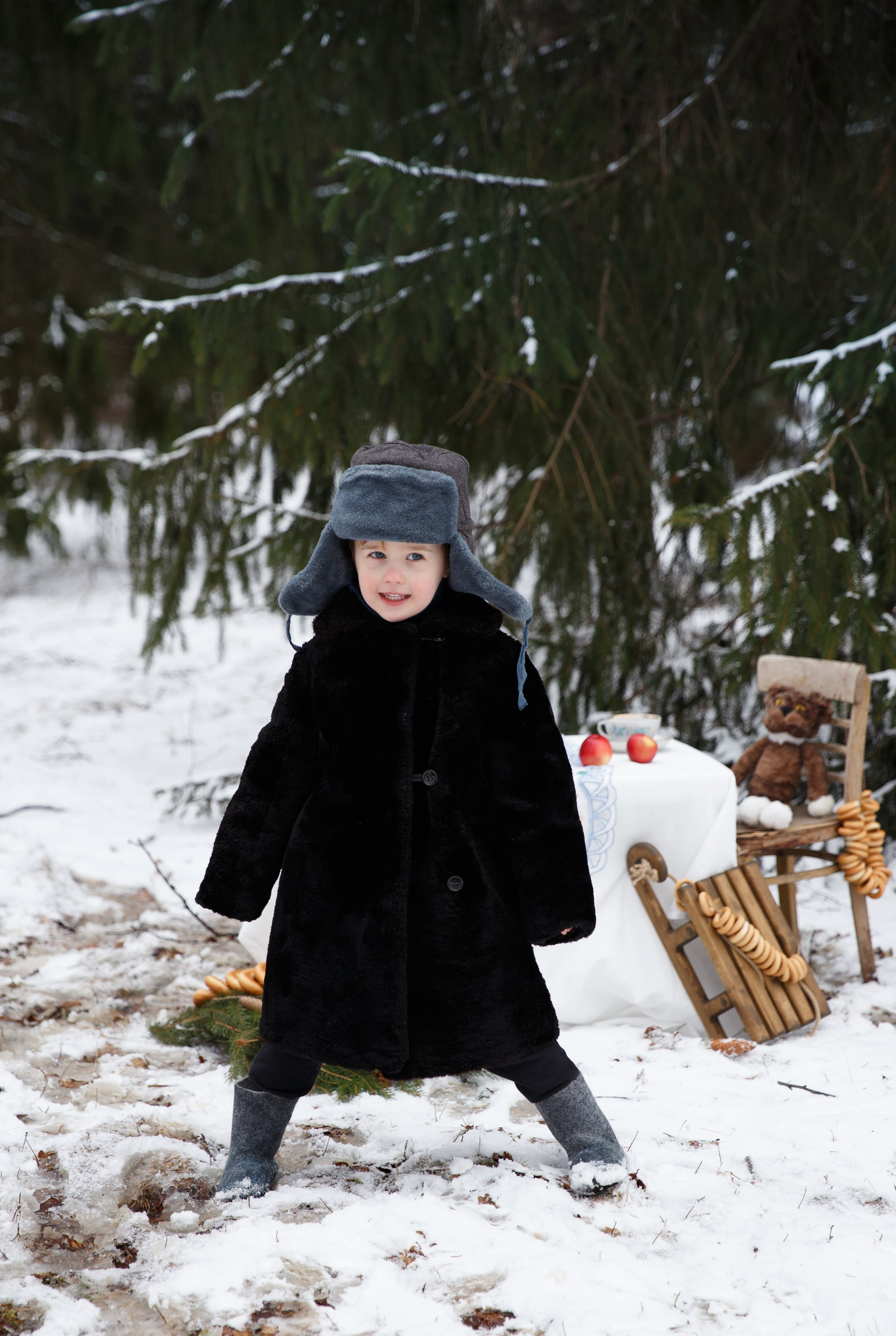 Зима. Егор. Детский и Семейный фотограф в Санкт-Петербурге
