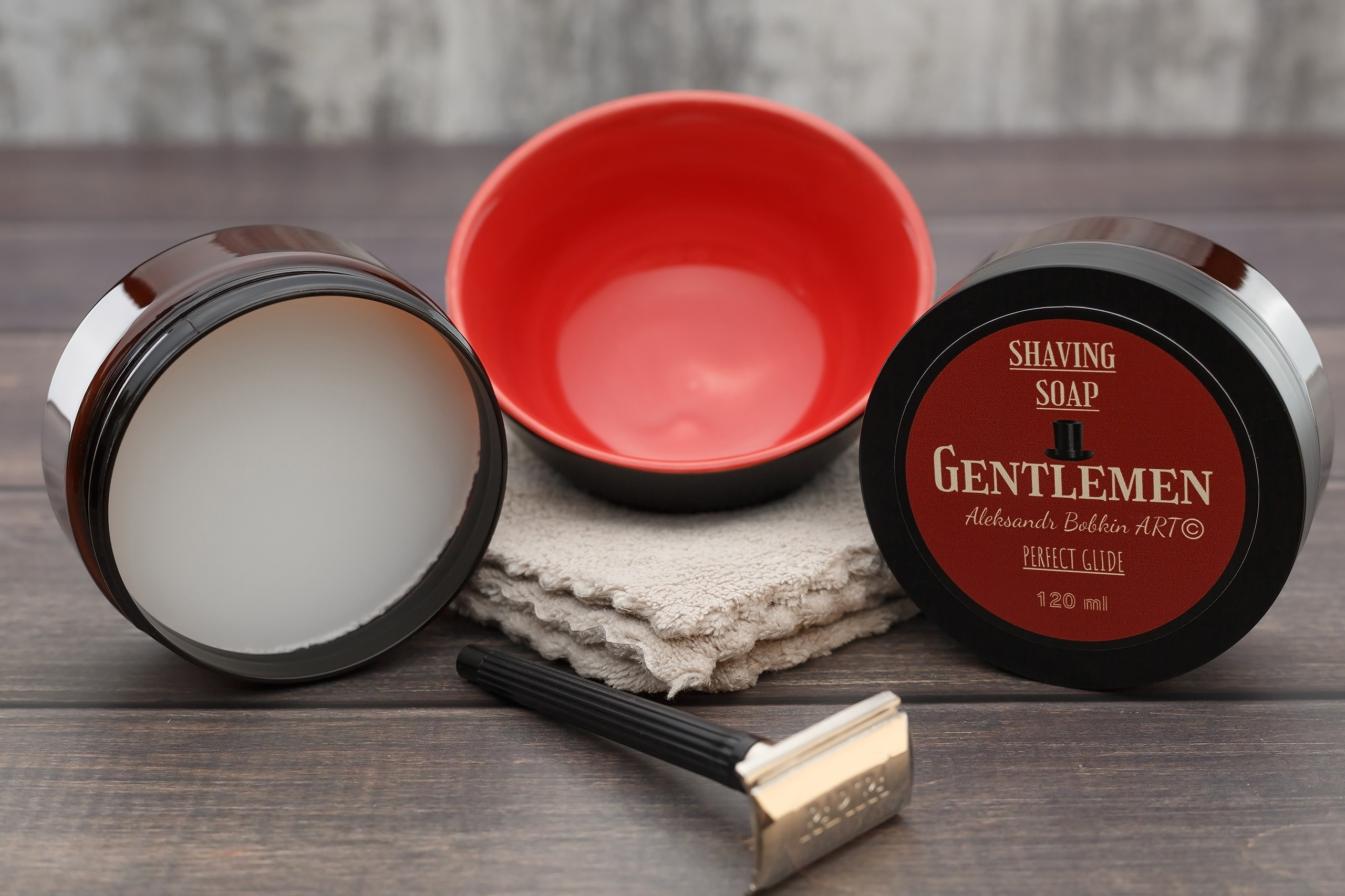 Профессиональное предметное фото мыла для бритья имидж