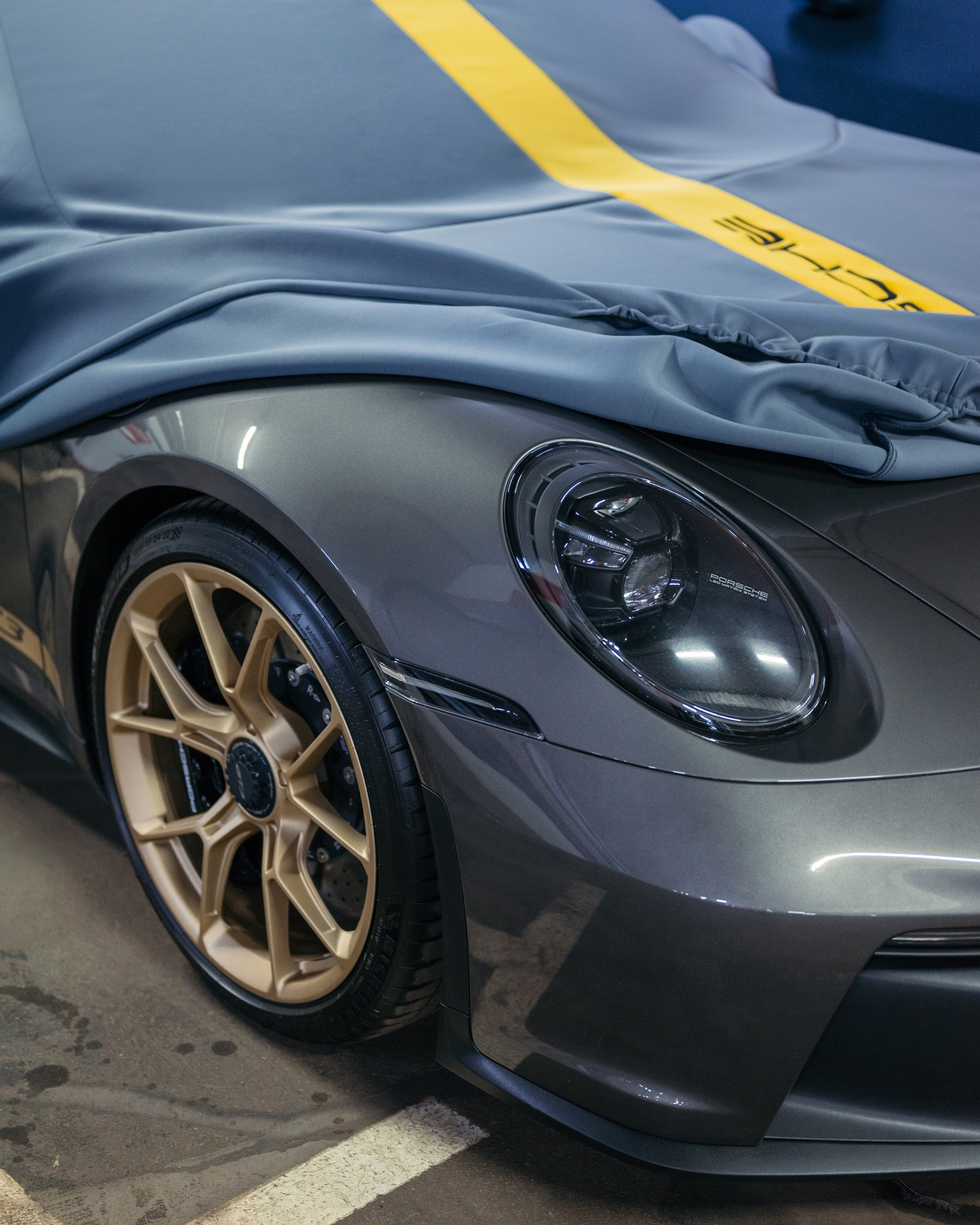 Porsche GT3 и BMW M4 чехлы для гаражного хранения. DeLorein